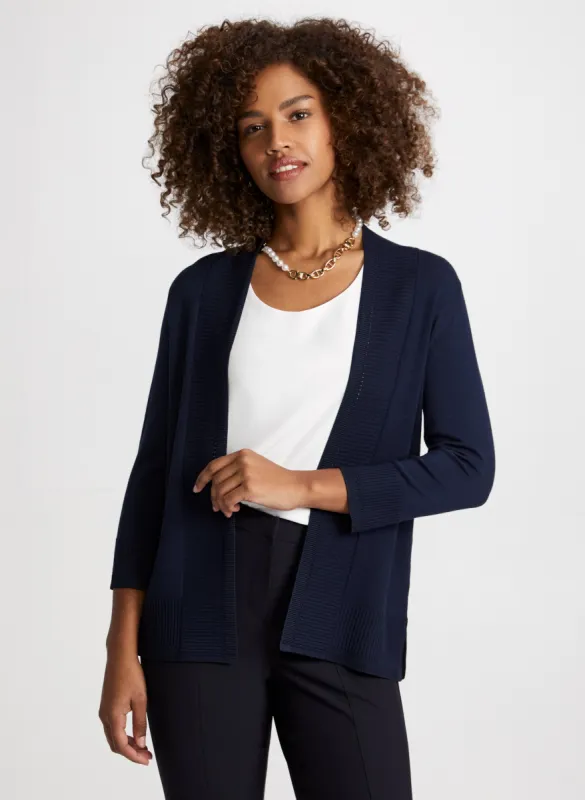 Short Rib Detail Cardigan sold by Laura