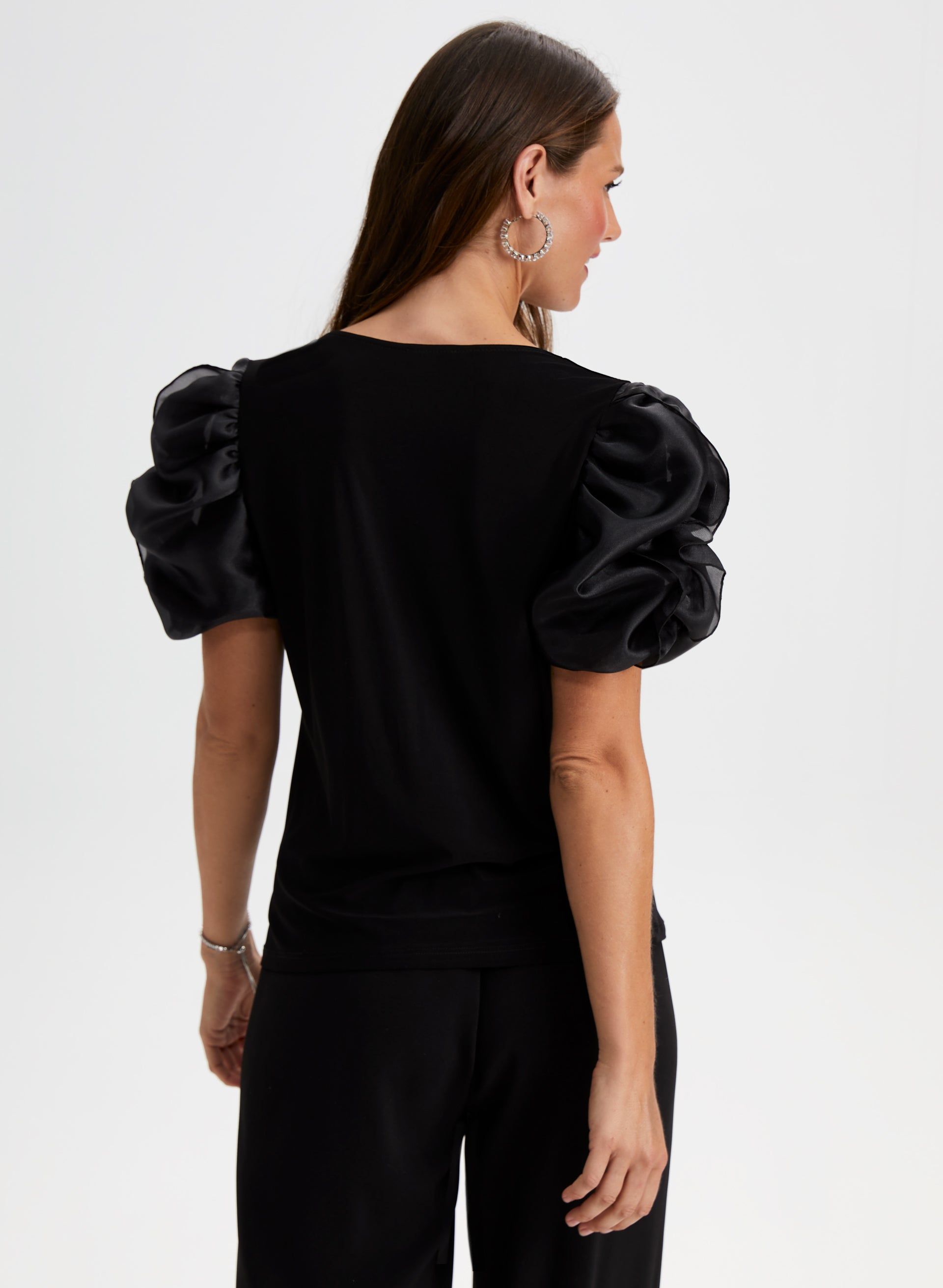 Gathered Short Sleeve Top sold by Laura product image thumbnail 2