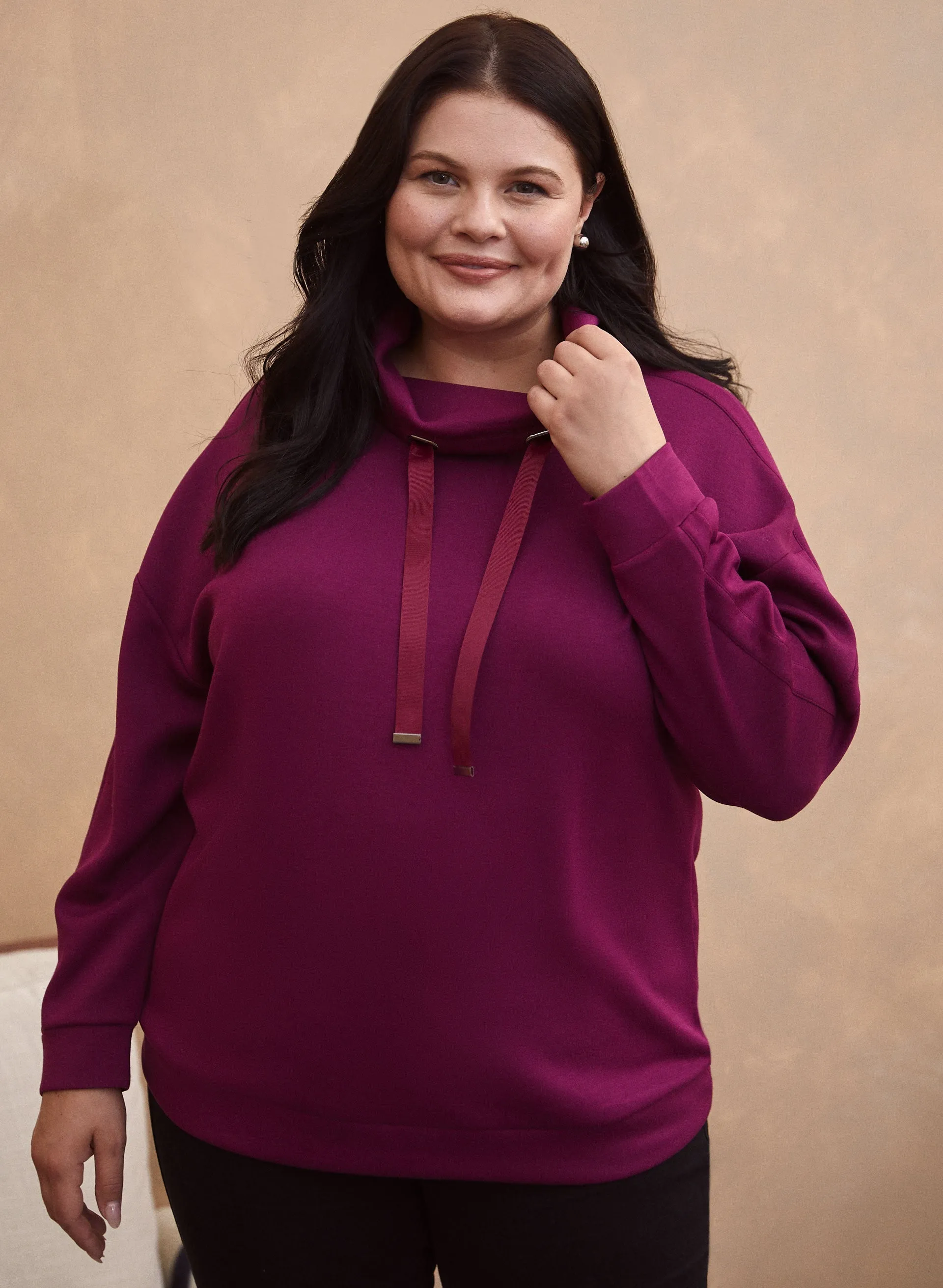 Funnel Neck Sweatshirt sold by Laura