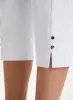 Pull-On Side Slit Capris sold by Laura