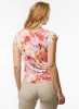 Cap Sleeve Floral Print Top sold by Laura