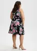 Floral Print Sleeveless Dress sold by Laura