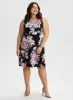 Floral Print Sleeveless Dress sold by Laura