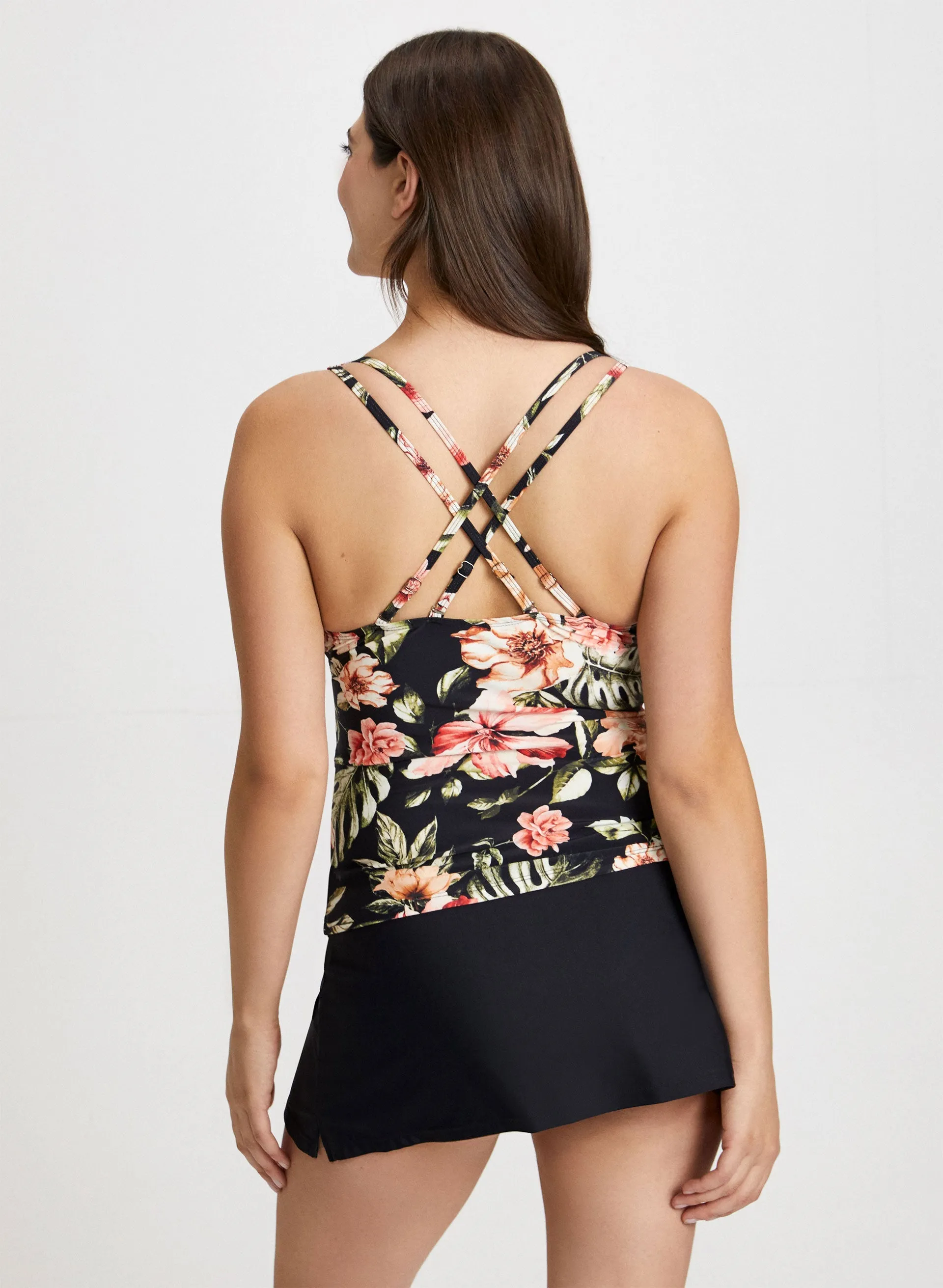 Floral Print Two-Piece Swimsuit sold by Laura product image thumbnail 3