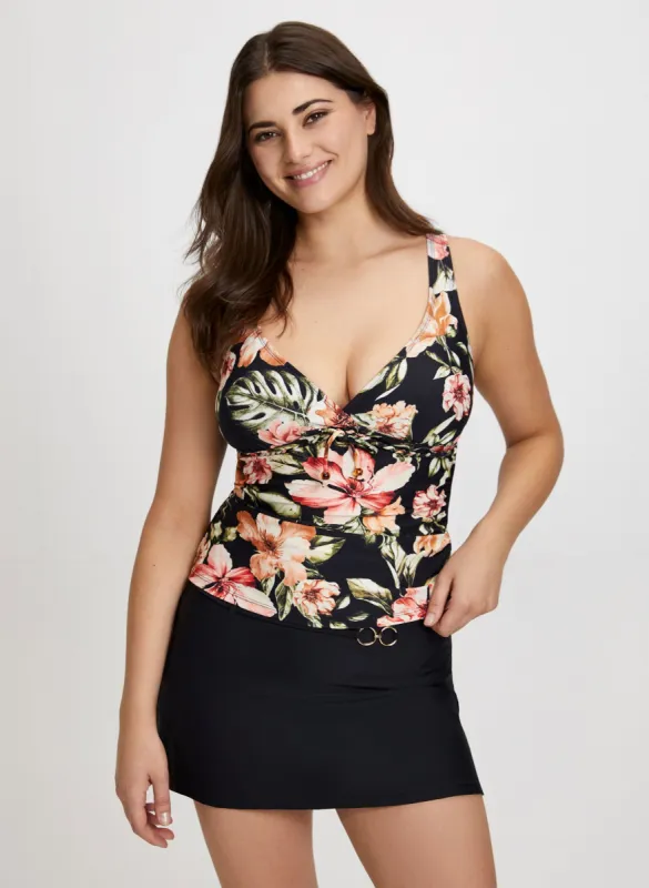 Floral Print Two-Piece Swimsuit sold by Laura