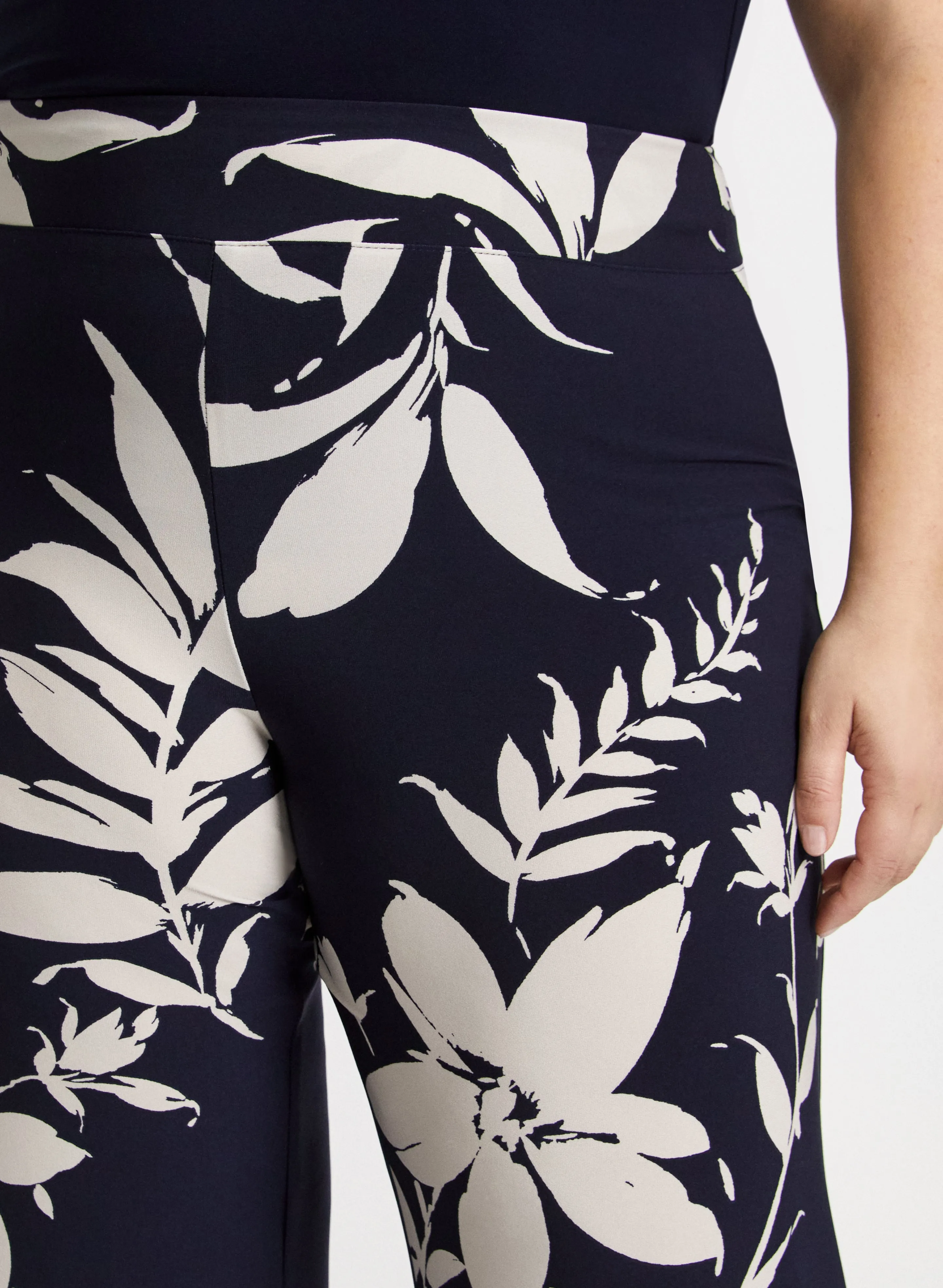 Joseph Ribkoff - Floral Print Pull-On Pants sold by Laura product image thumbnail 5