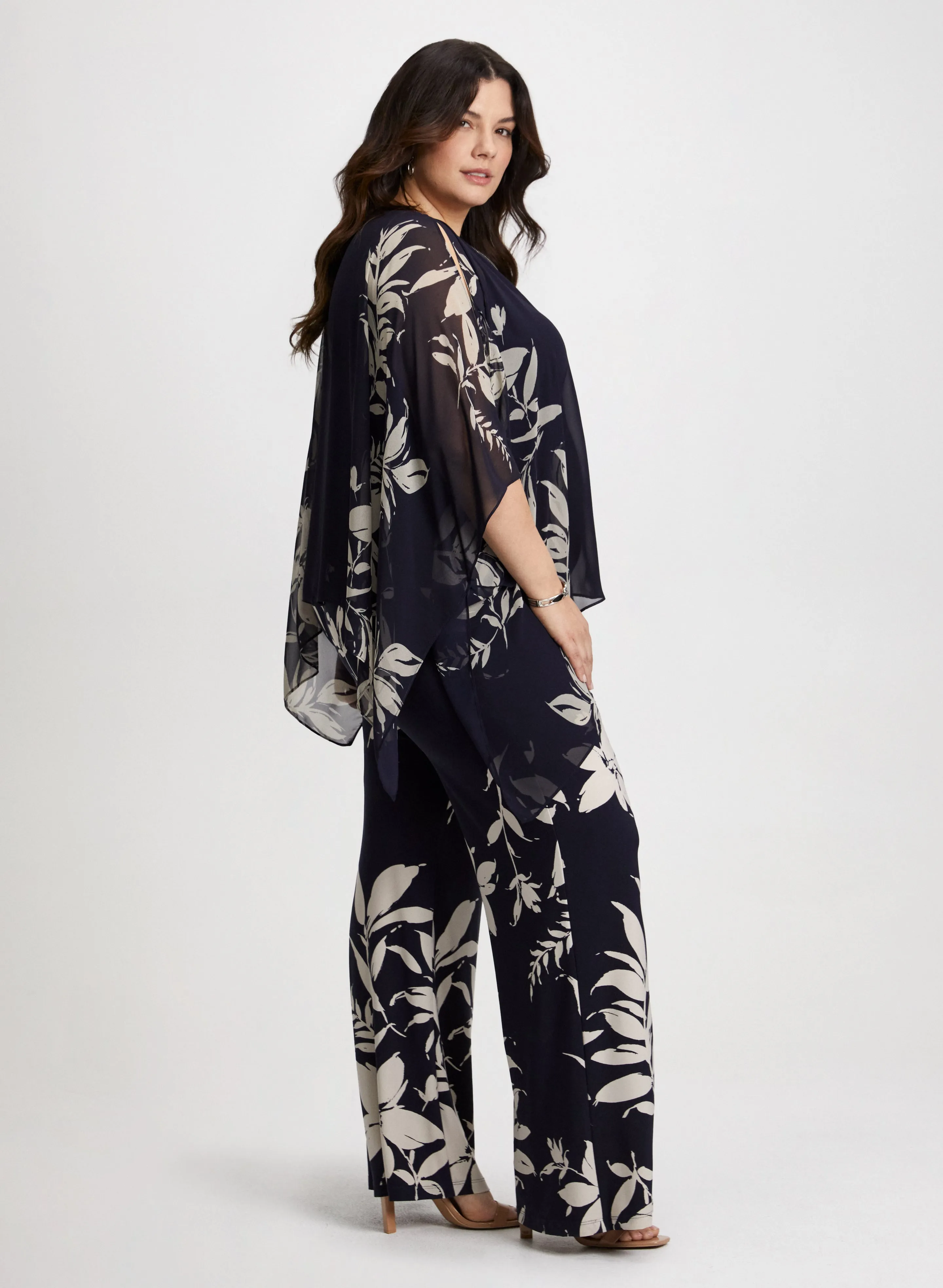 Joseph Ribkoff - Floral Print Pull-On Pants sold by Laura product image thumbnail 4
