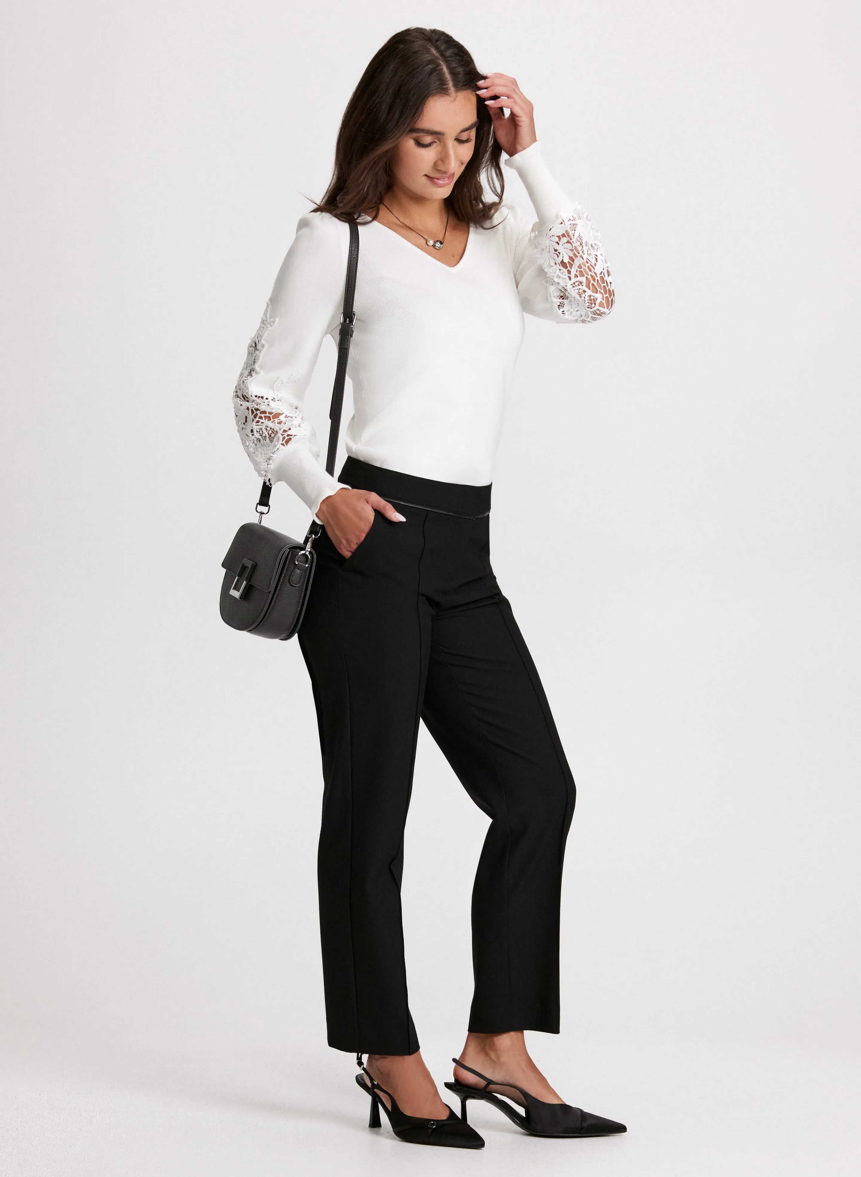 Emma Straight-Leg Pants - Short sold by Laura product image thumbnail 3