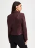 Snap Detail Faux Suede Jacket sold by Laura