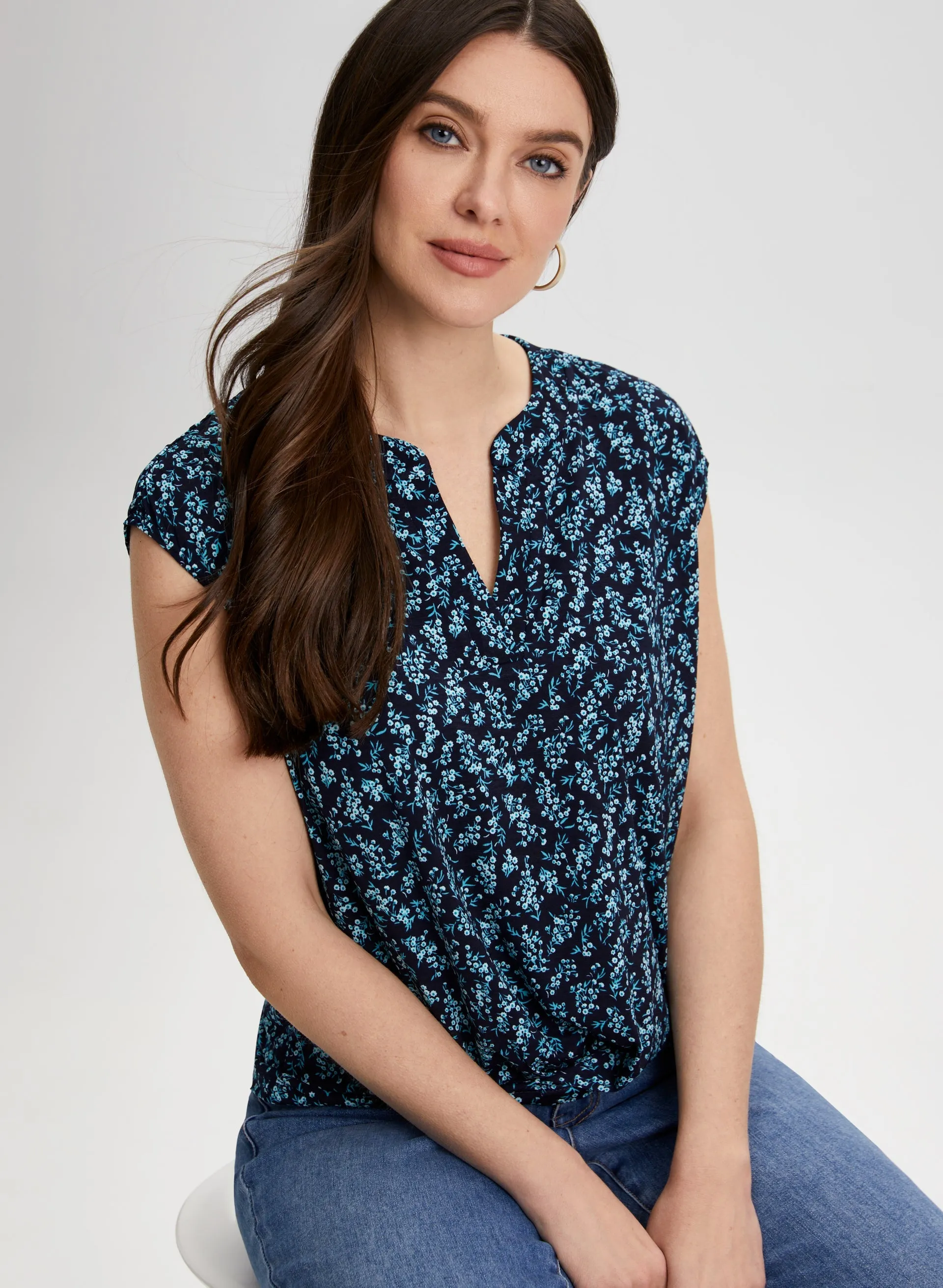 Floral Print Top sold by Laura product image thumbnail 5