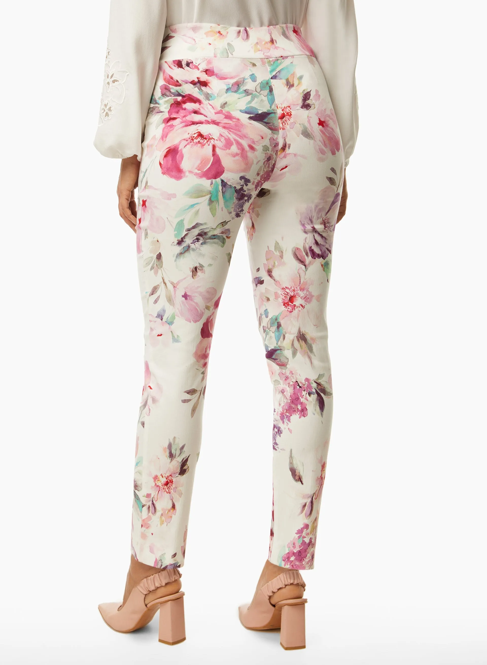 Pull-On Floral Print Pants sold by Laura product image thumbnail 2