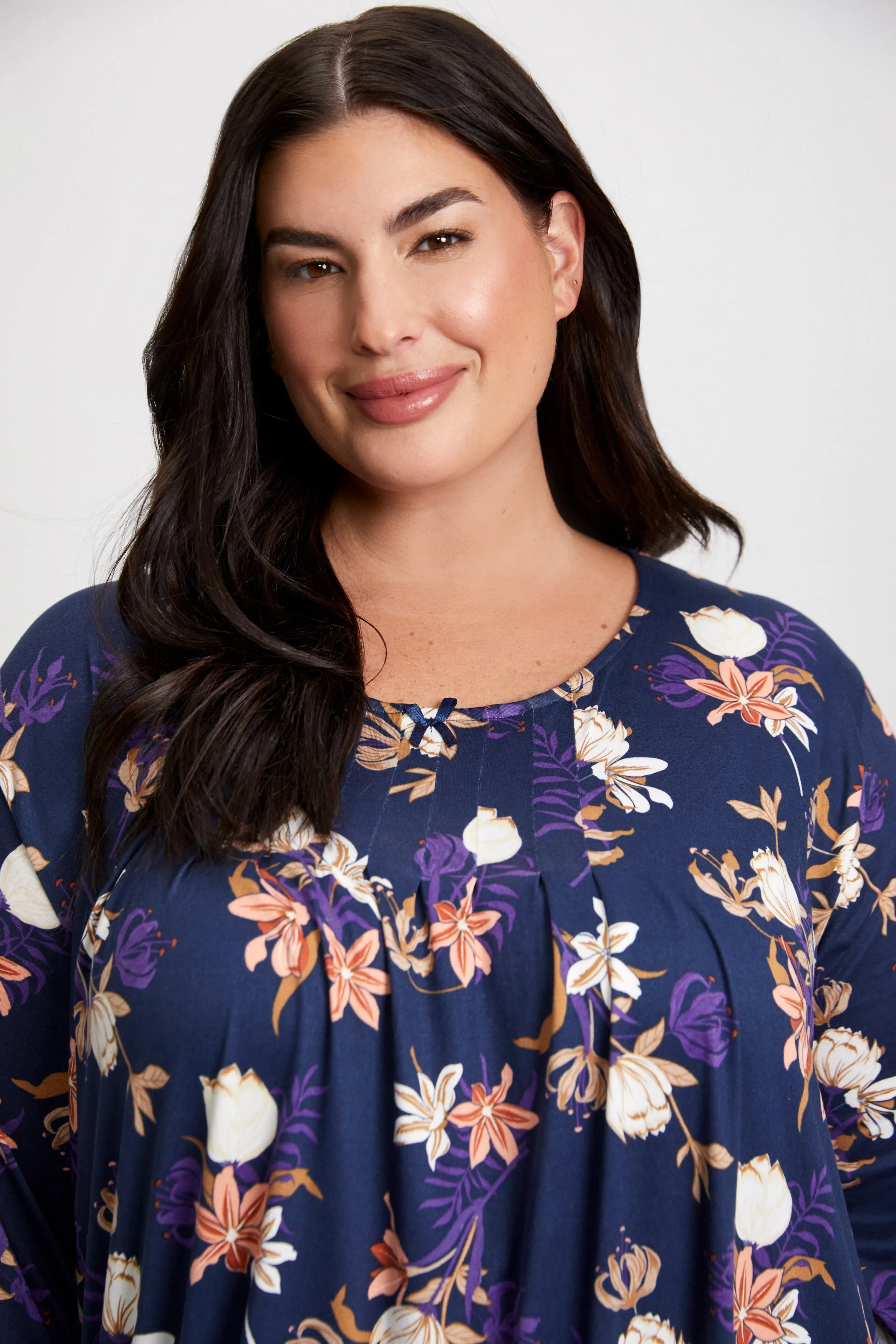 Floral Print Nightgown sold by Laura product image thumbnail 5