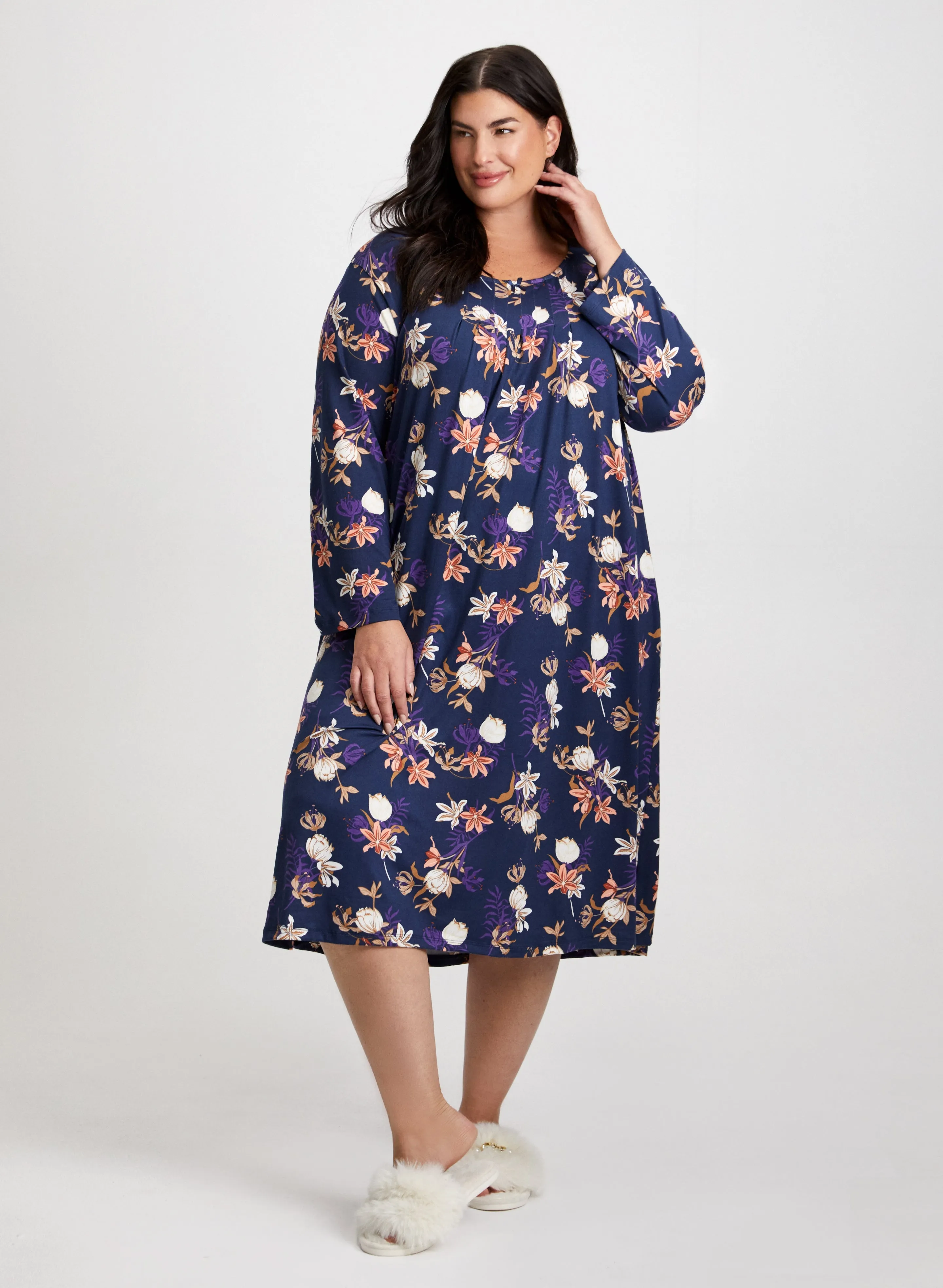 Floral Print Nightgown sold by Laura