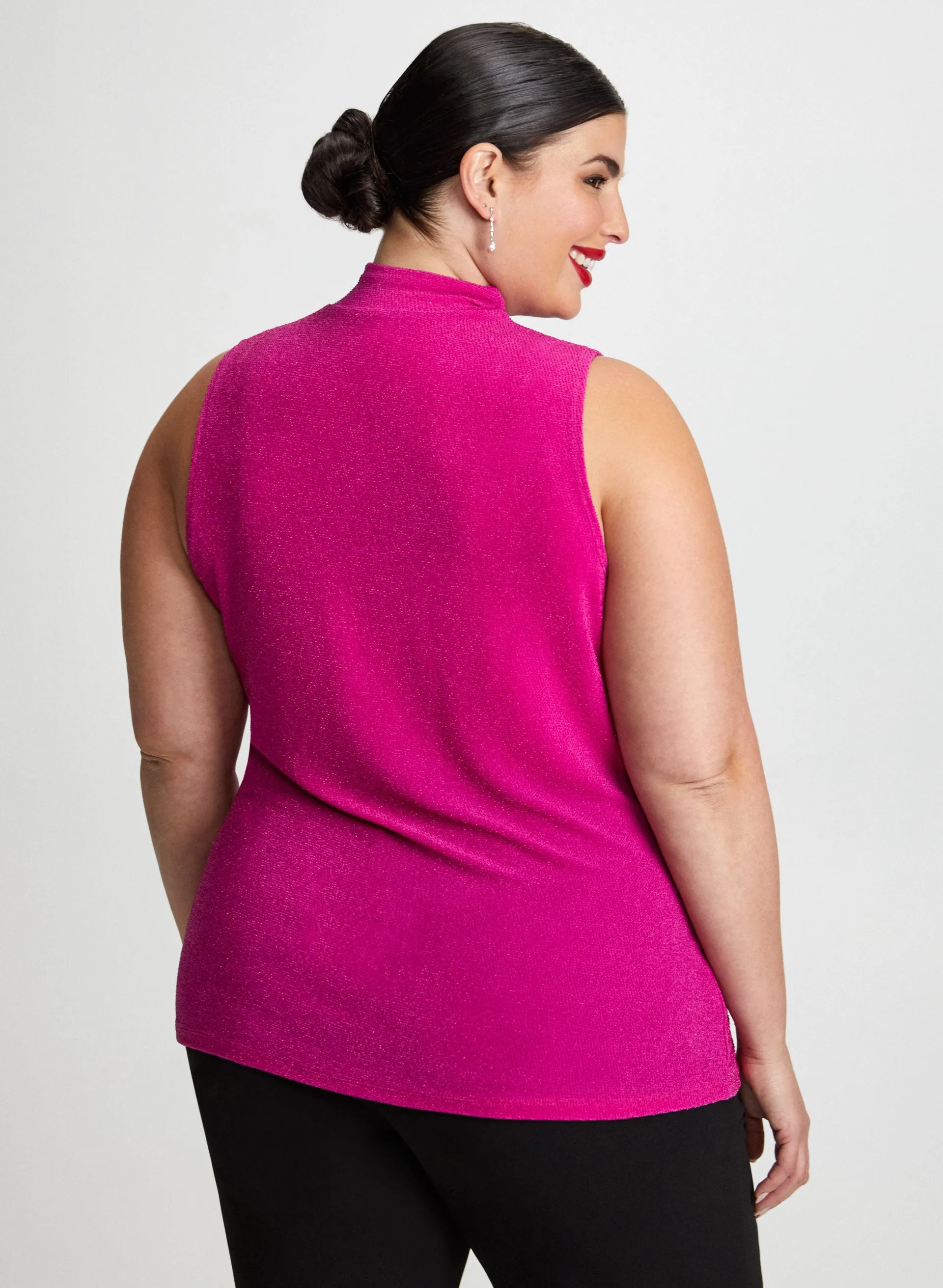 Sleeveless Shimmer Top sold by Laura product image thumbnail 4