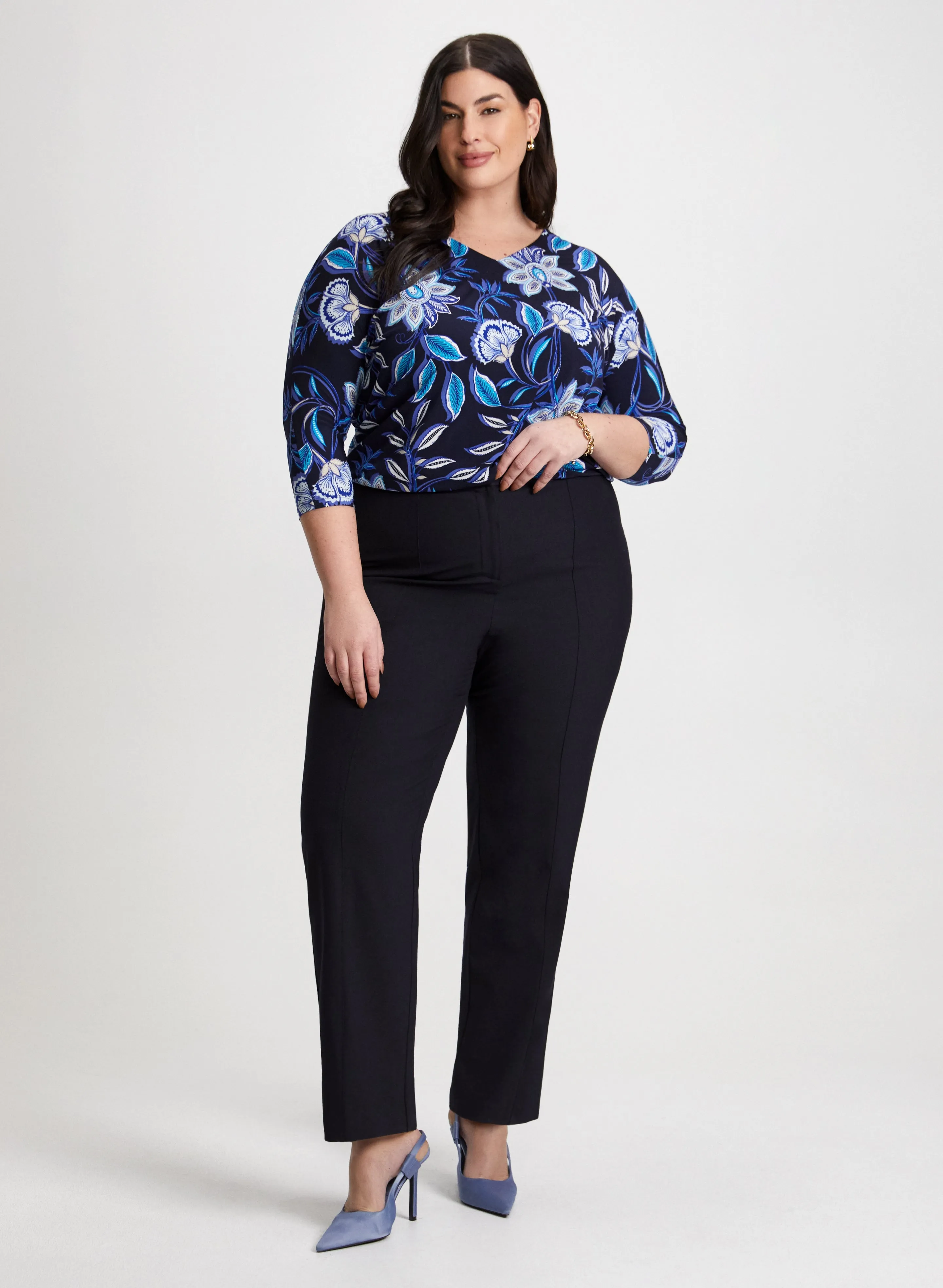 Paisley Top & Signature Fit Pants sold by Laura