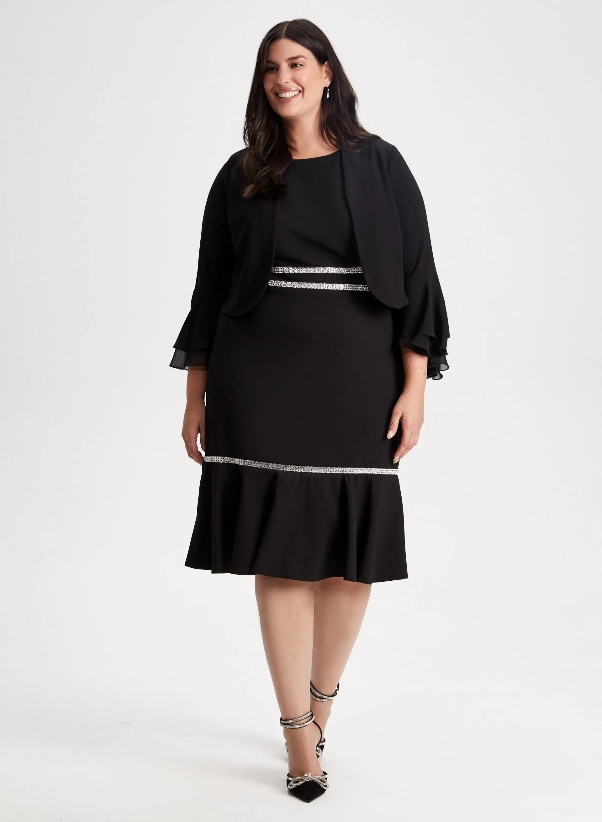 Tulip Cuff Bolero sold by Laura product image thumbnail 3