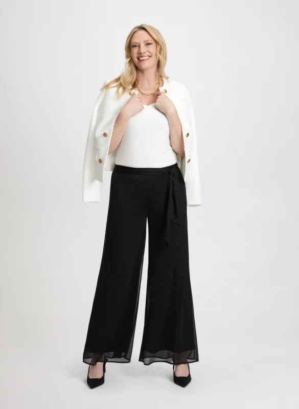 Short Jacket & Wide Leg Pants sold by Laura