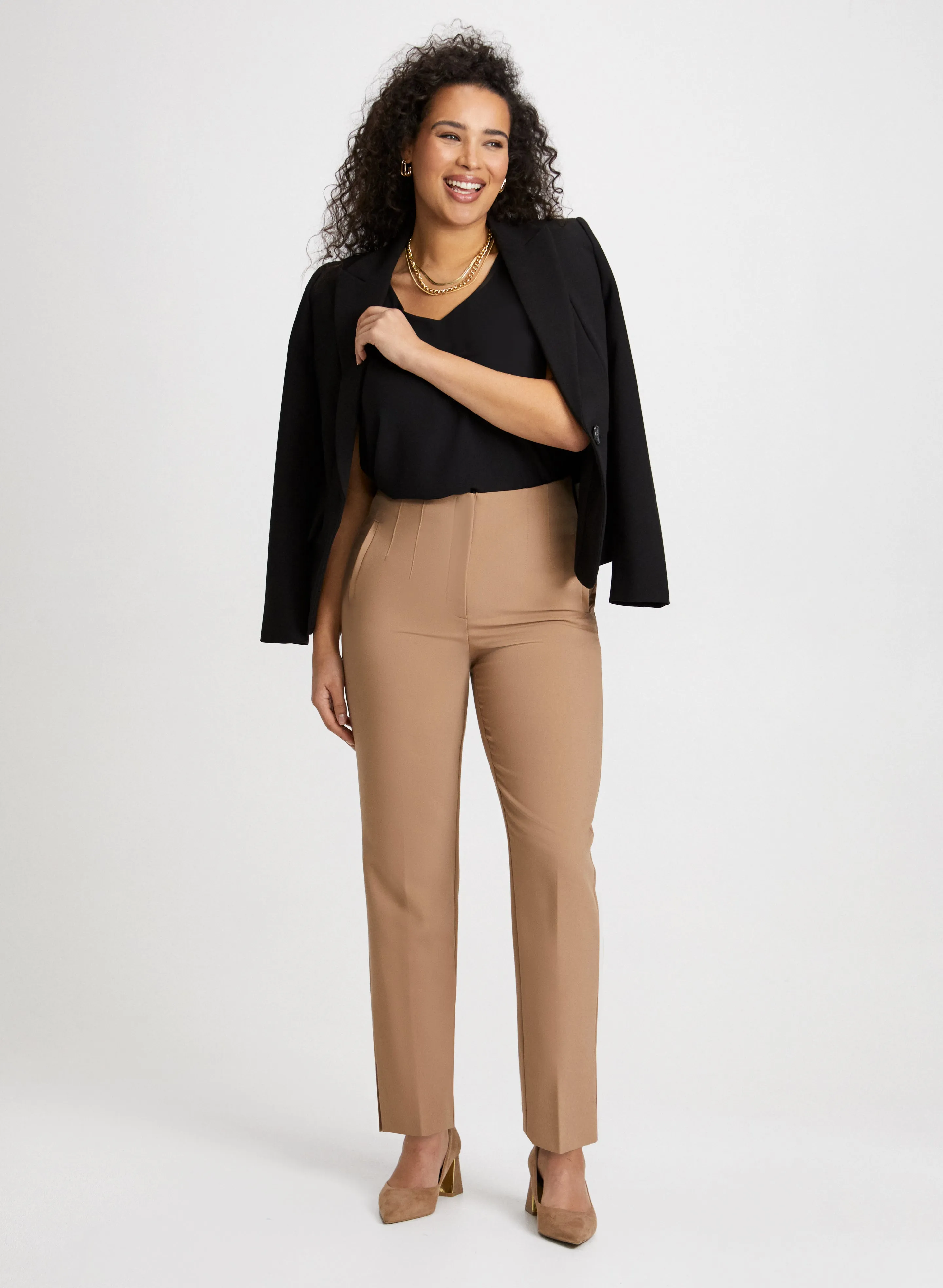 Sleeveless V-Neck Blouse sold by Laura product image thumbnail 3