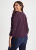 Voluminous Ruffle Sleeve Top sold by Laura