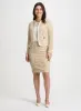 Collarless Bouclé Jacket & Bouclé Pencil Skirt sold by Laura