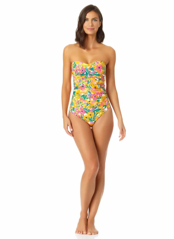 Anne Cole - Floral One-Piece Swimsuit sold by Laura