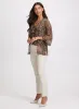 Paisley Print Cover-Up & Slim Leg Pants sold by Laura