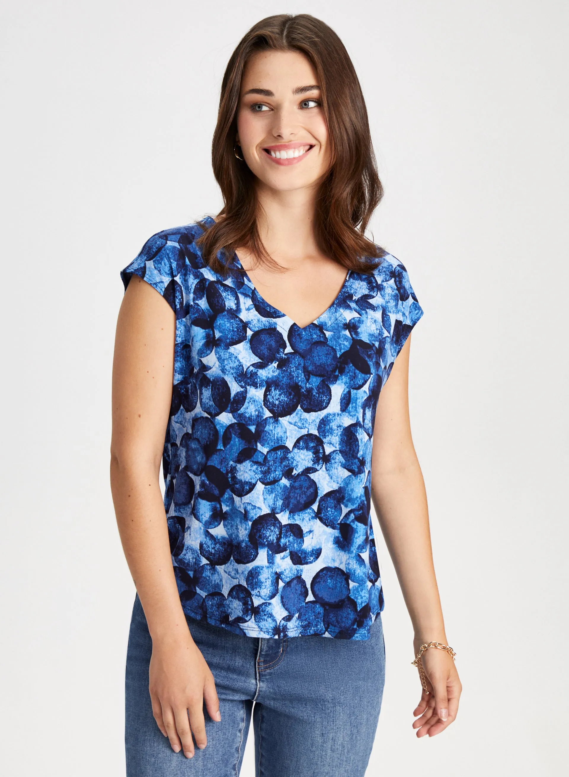 Circle Print Top sold by Laura product image thumbnail 5