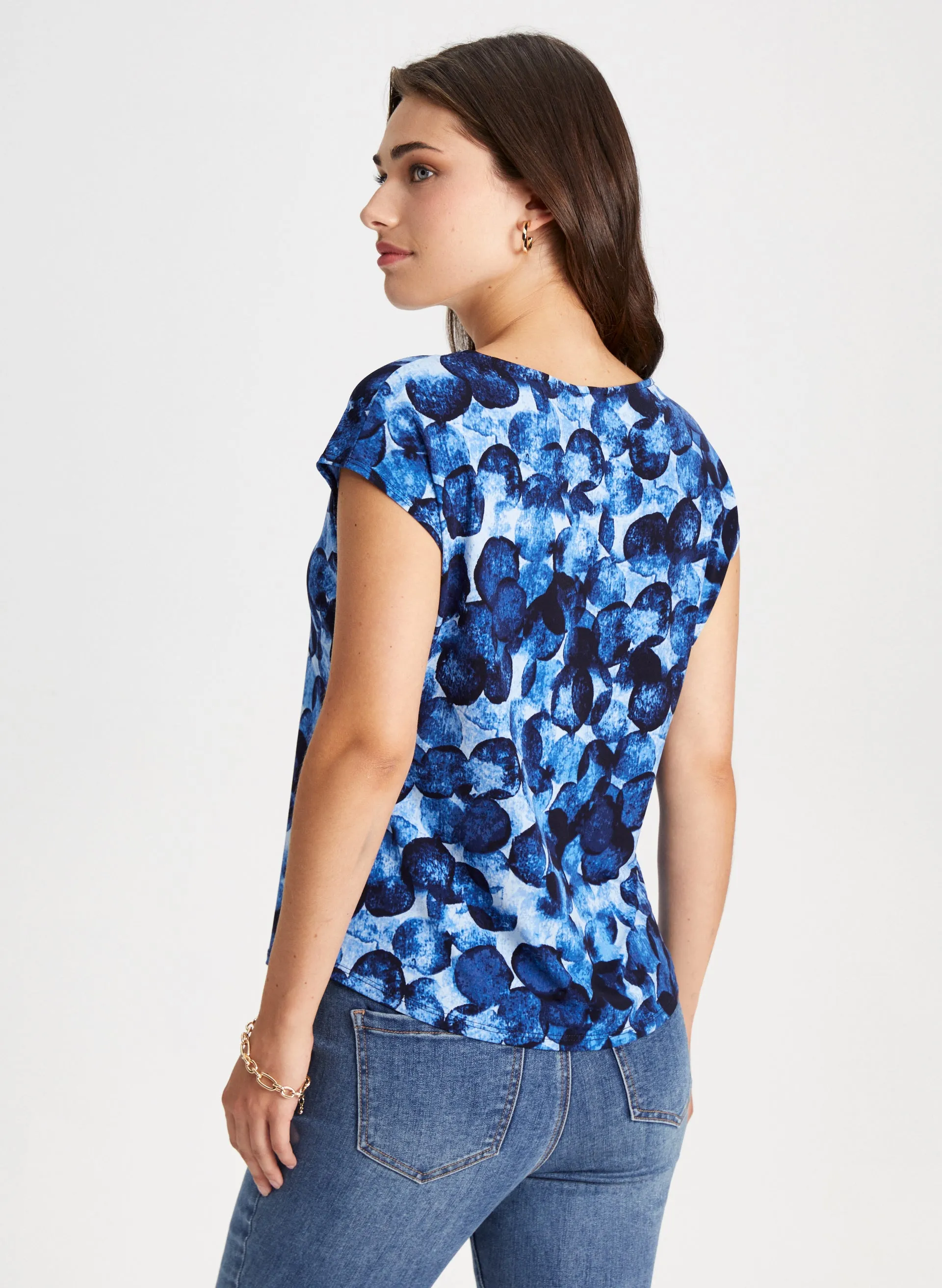 Circle Print Top sold by Laura product image thumbnail 4