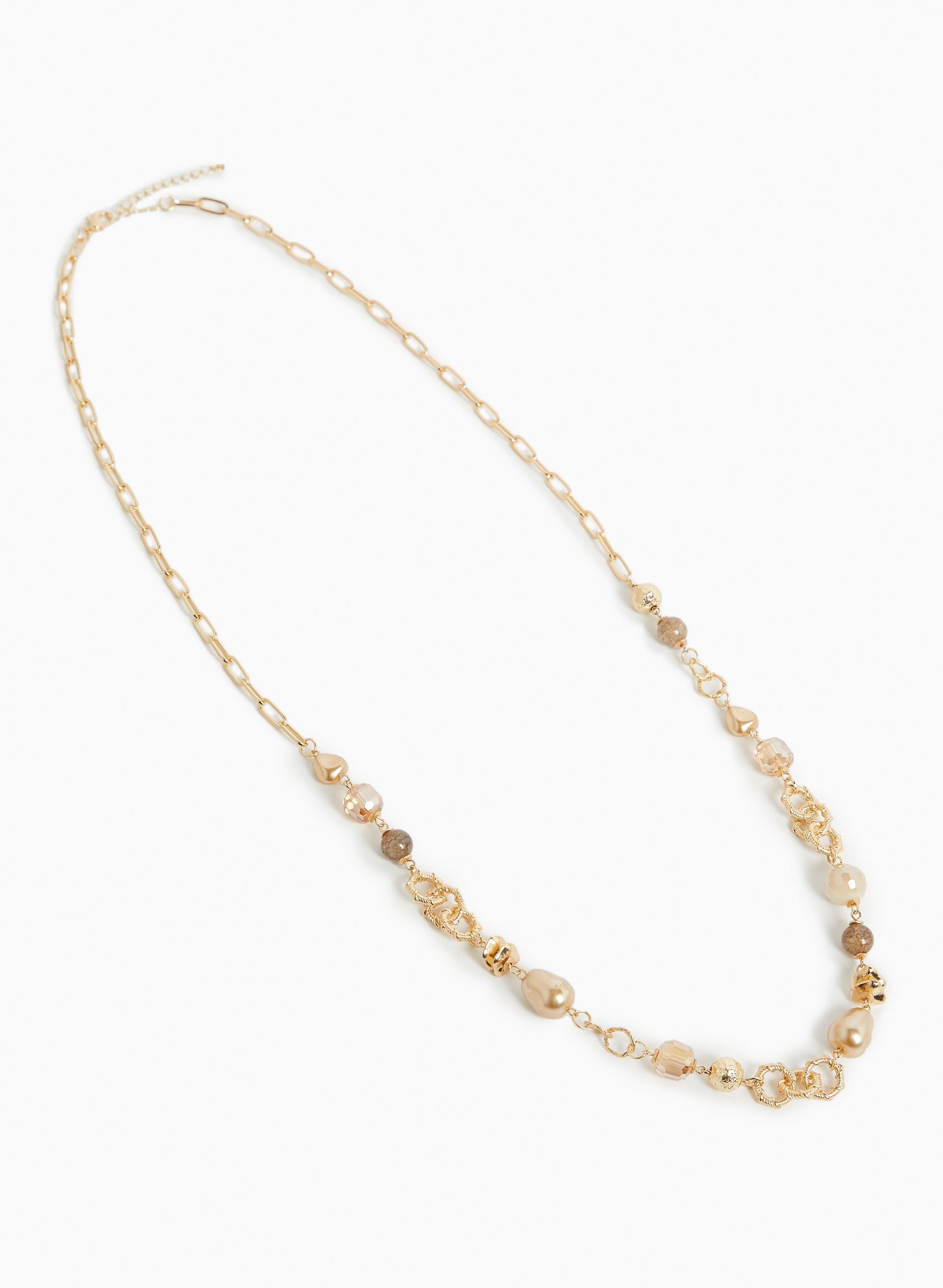 Mixed Bead & Pearl Necklace sold by Laura