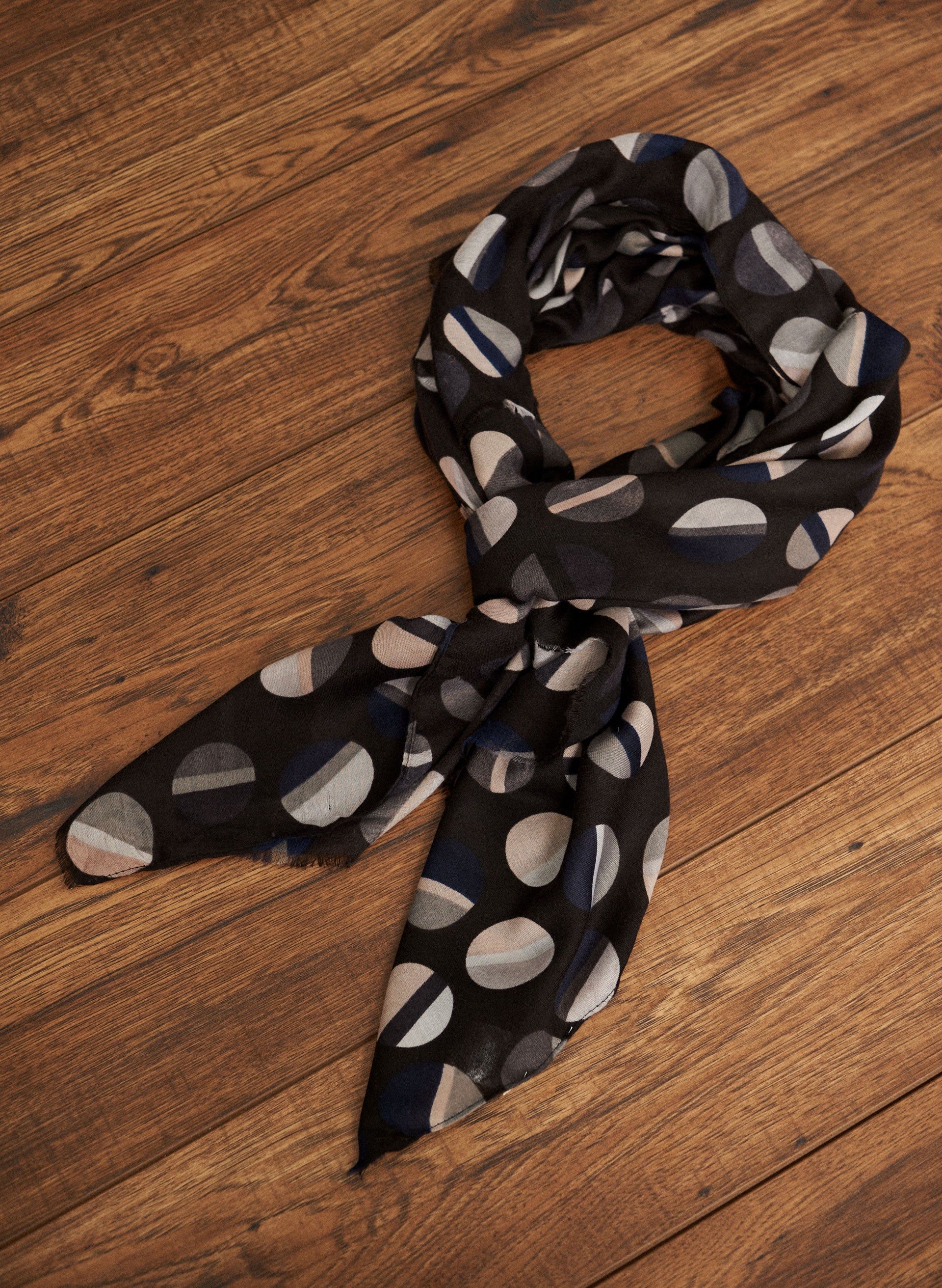 Dot Print Scarf sold by Laura