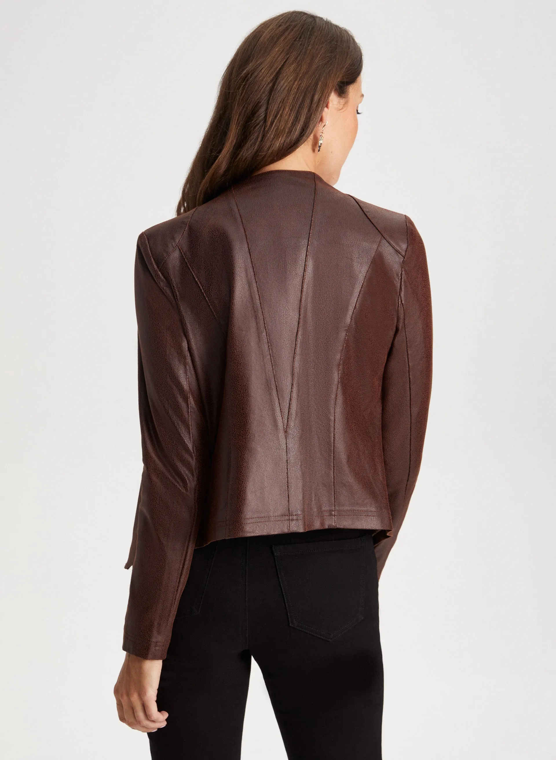 Zipper Trim Jacket sold by Laura product image thumbnail 2