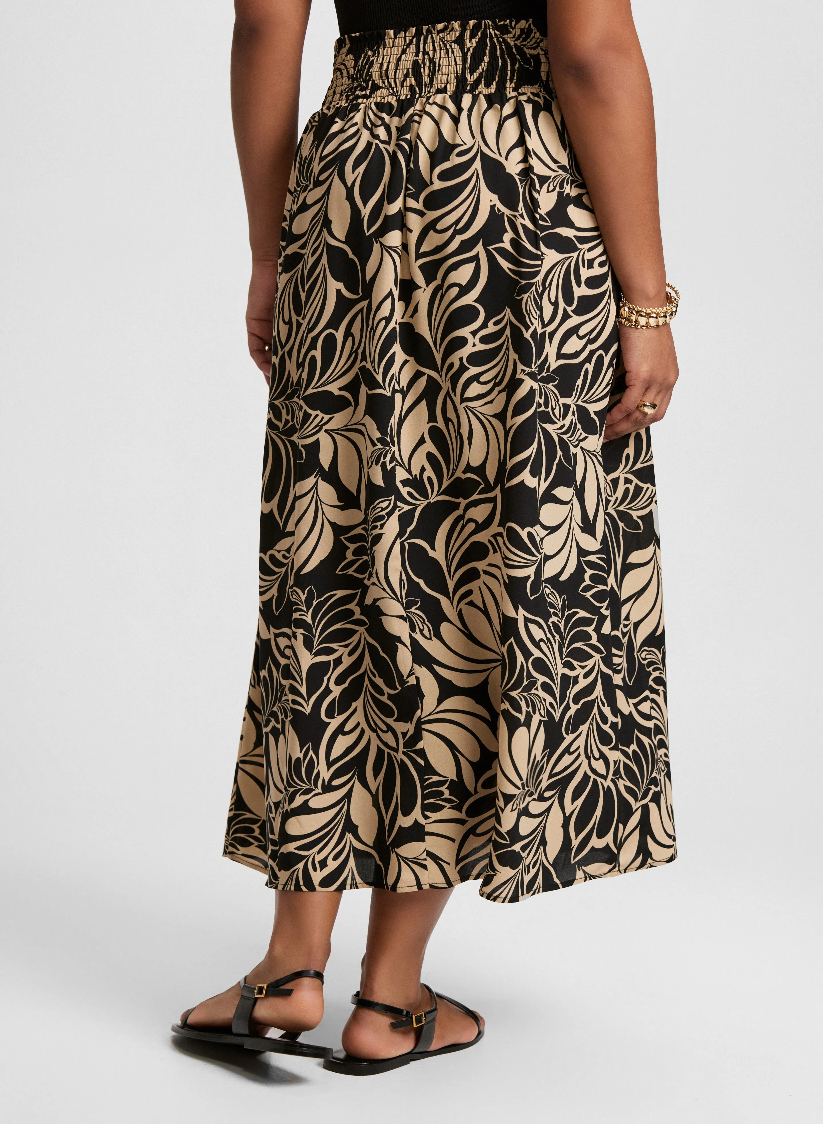 Leaf Print Maxi Skirt sold by Laura product image thumbnail 2