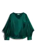 Tiered Balloon Sleeve Blouse sold by Laura