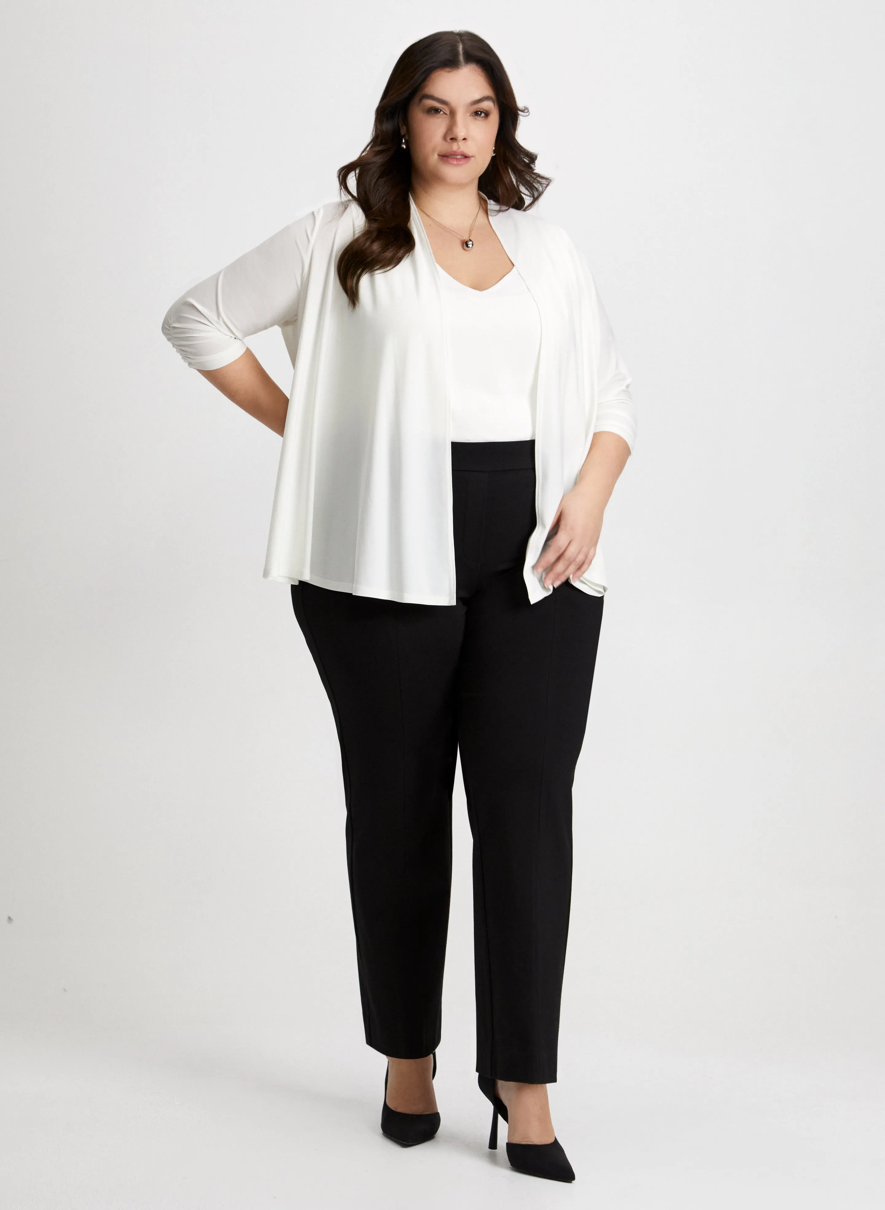 Open Front Cardigan sold by Laura product image thumbnail 3