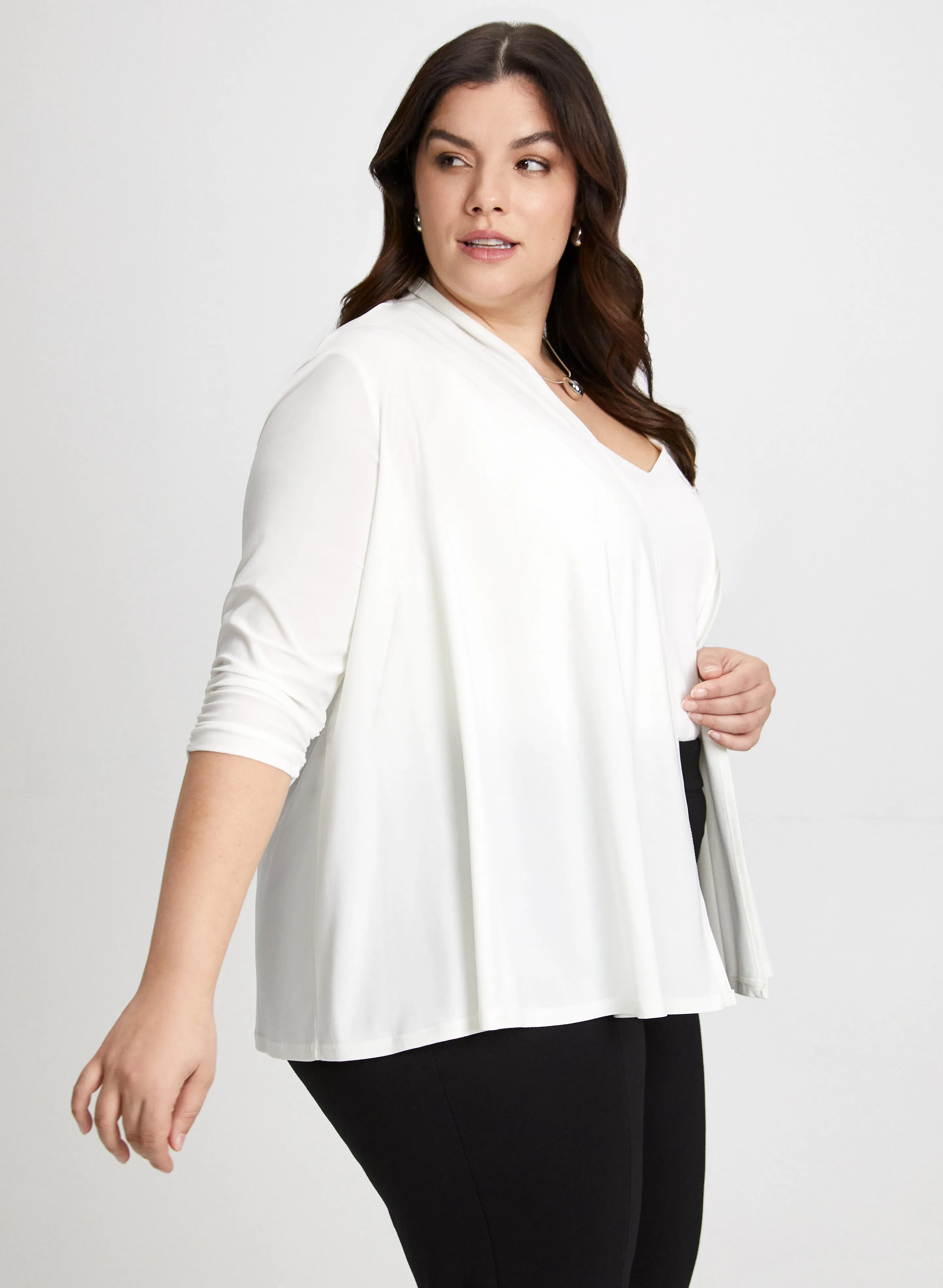 Open Front Cardigan sold by Laura product image thumbnail 5