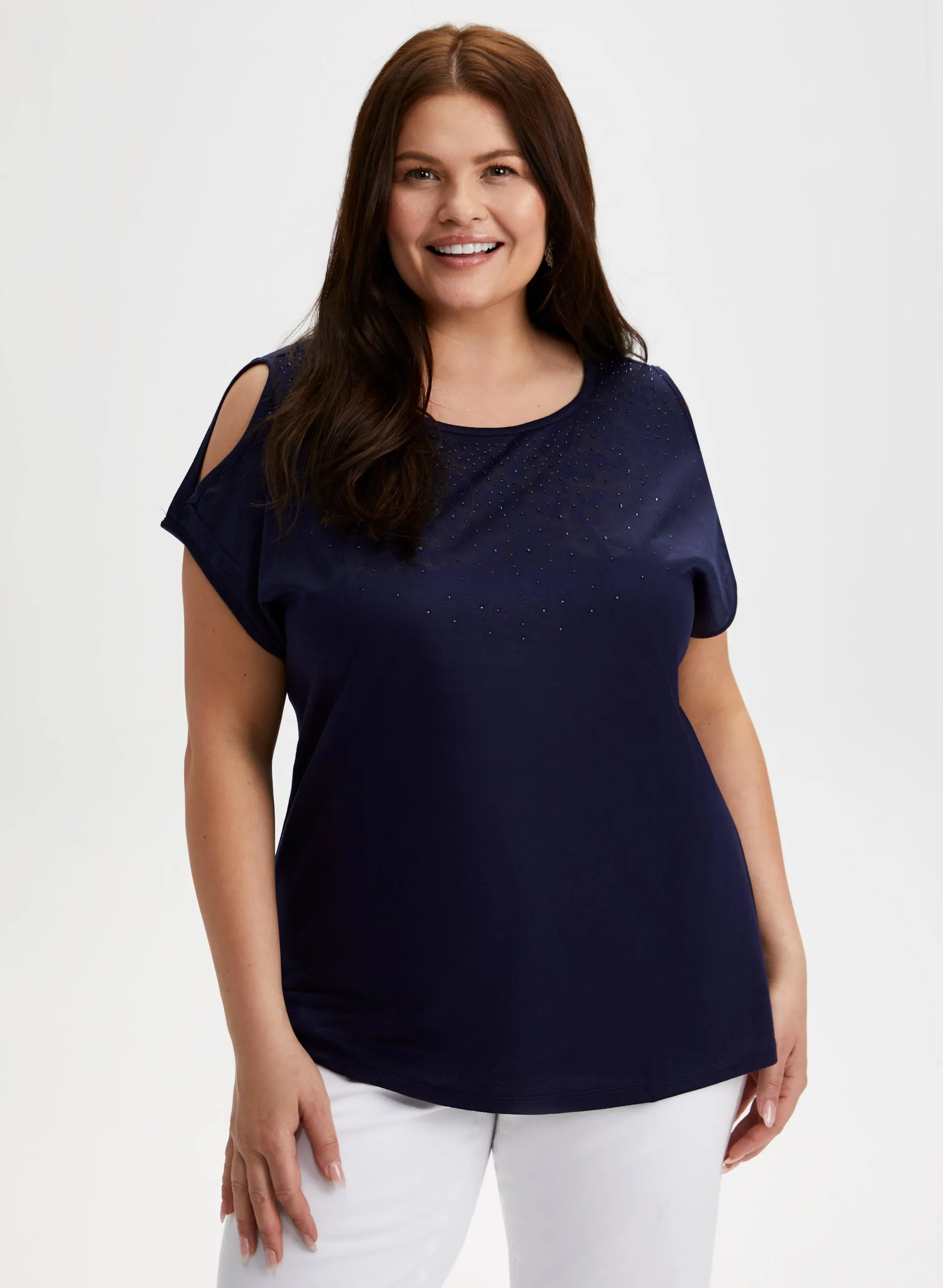 Burnout Print Tee sold by Laura product image thumbnail 5