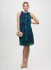 High Neck Rosette Detail Dress sold by Laura