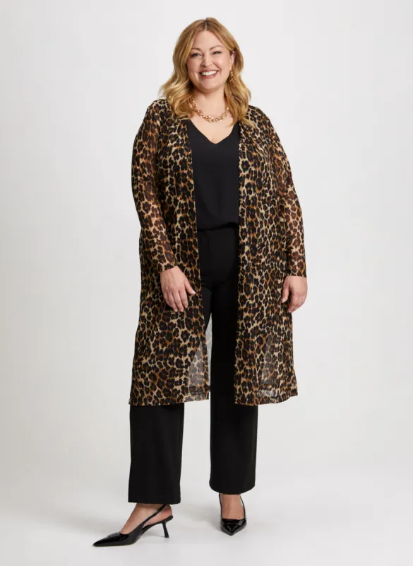 Sheer Cover Up & Straight Leg Pants sold by Laura