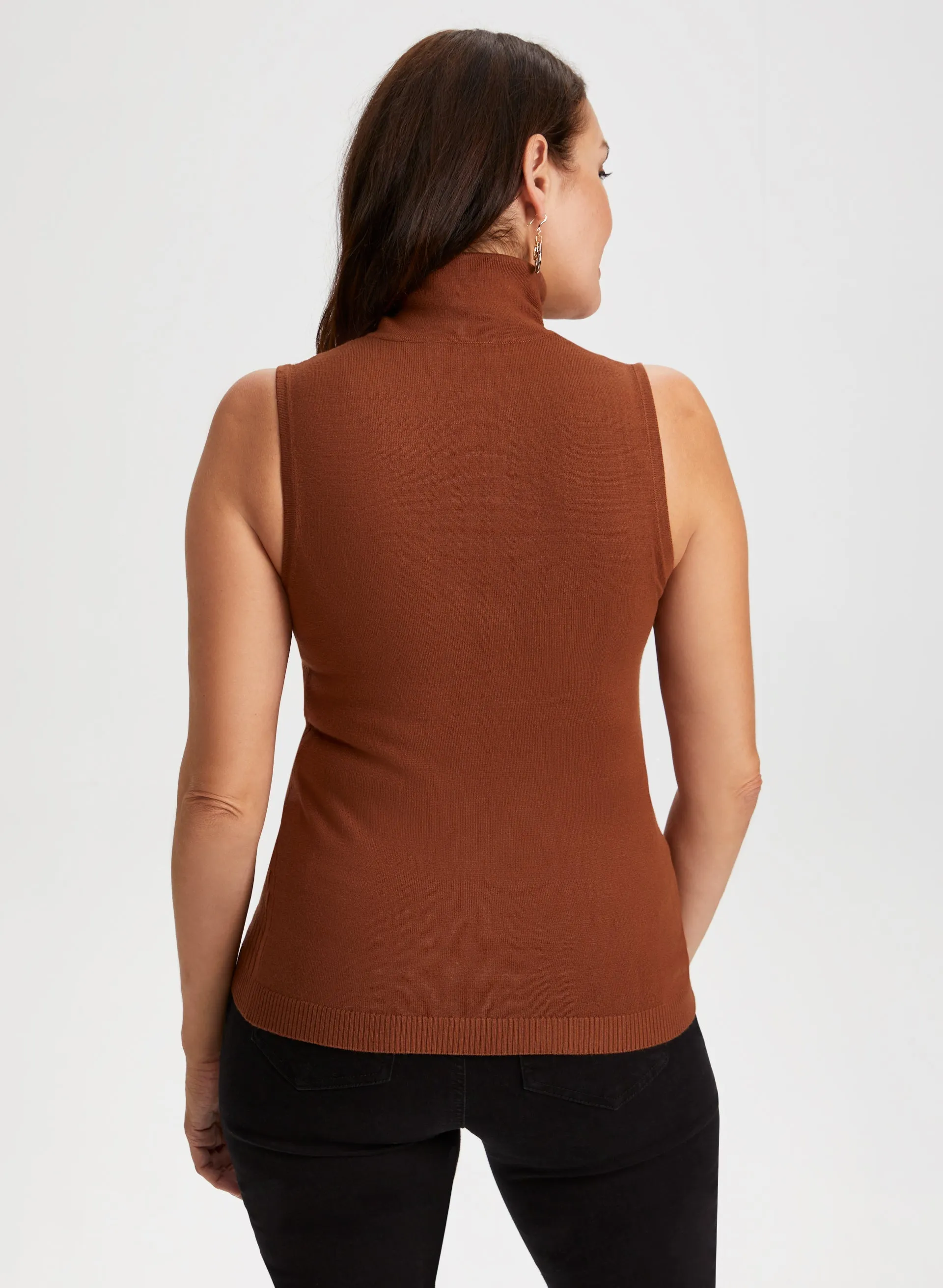 Sleeveless Turtleneck Sweater sold by Laura product image thumbnail 4