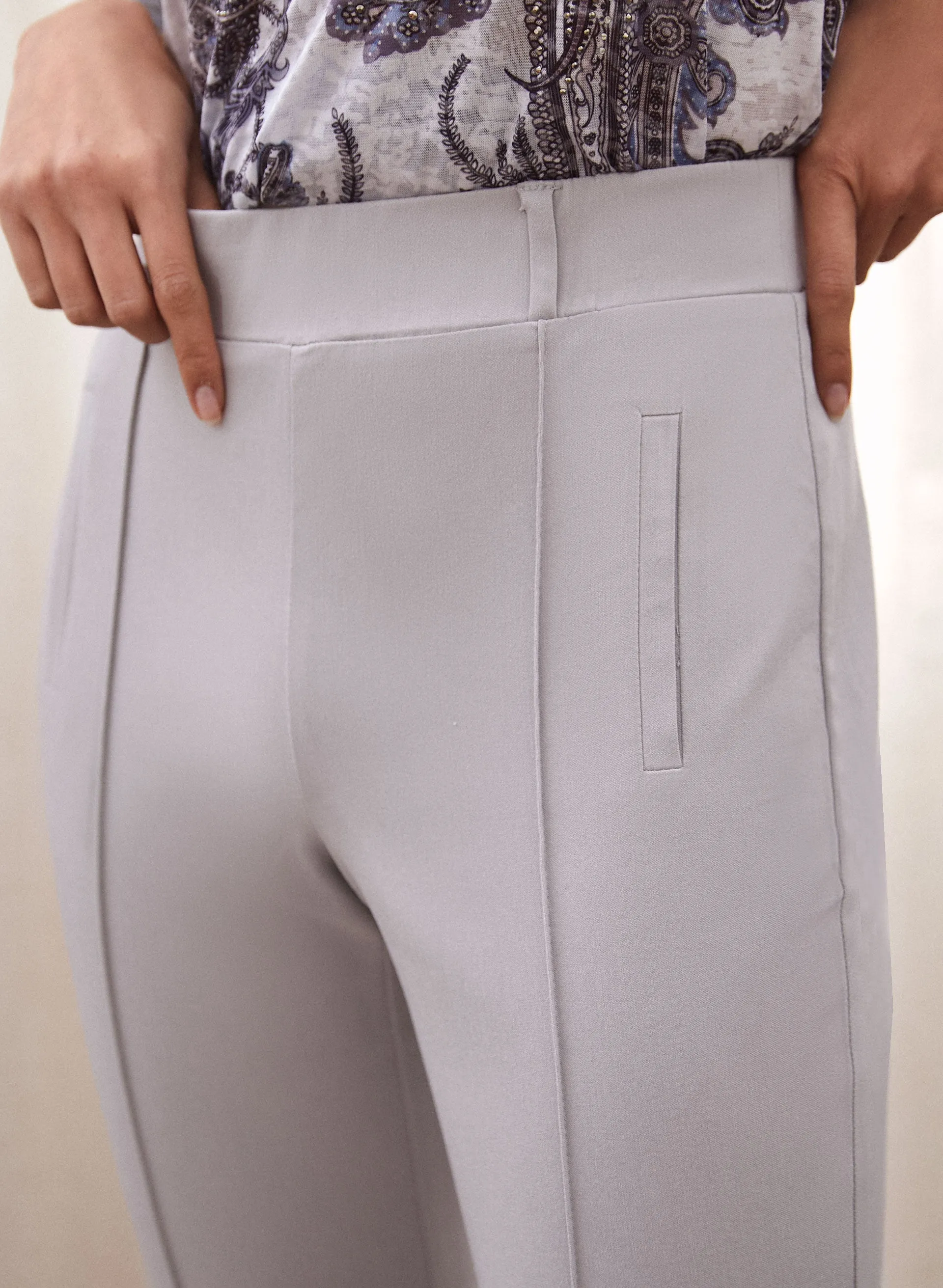 Pull-On Slim Leg Pants sold by Laura product image thumbnail 4
