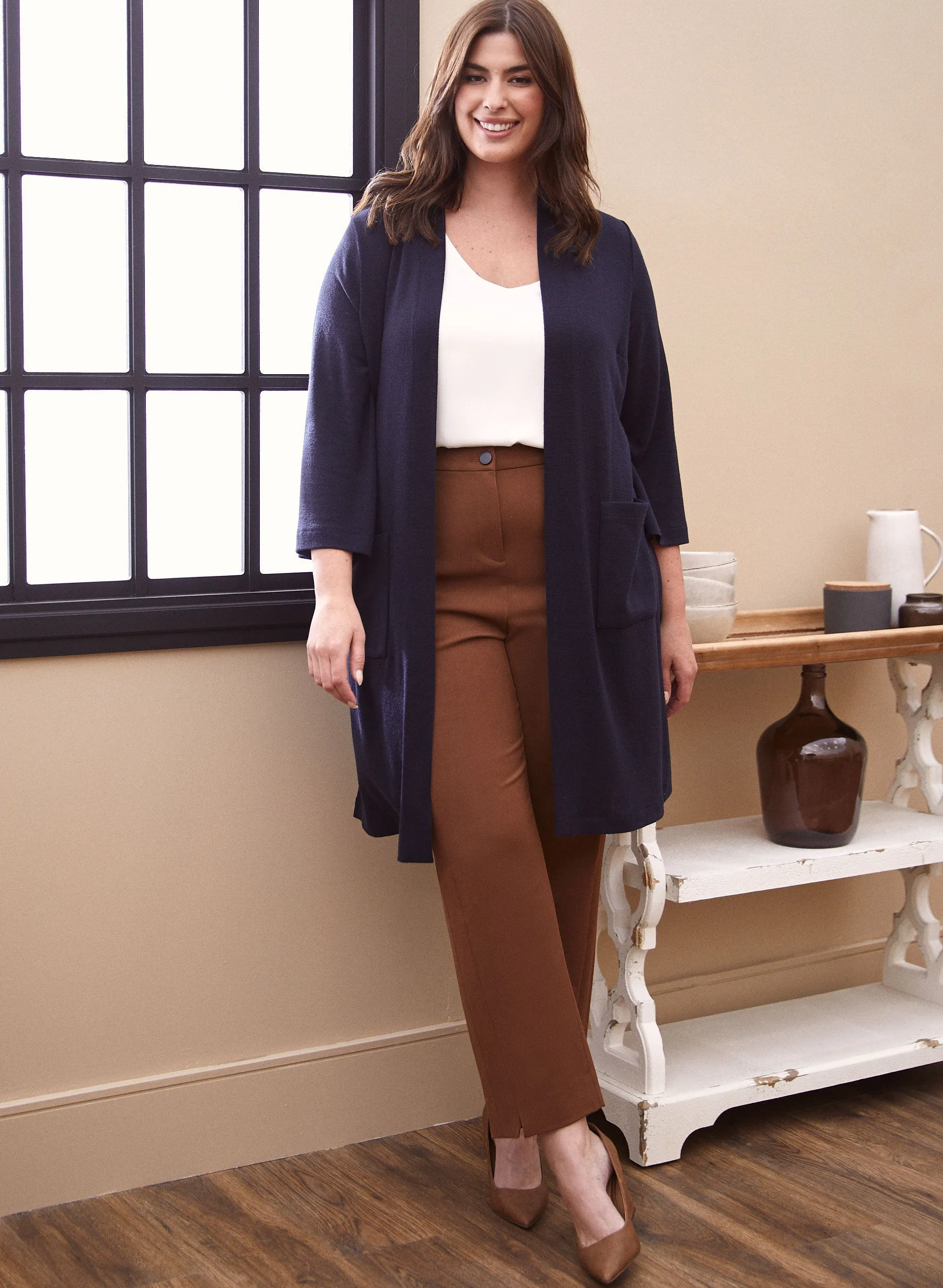 Signature Fit Straight Leg Pants sold by Laura product image thumbnail 3