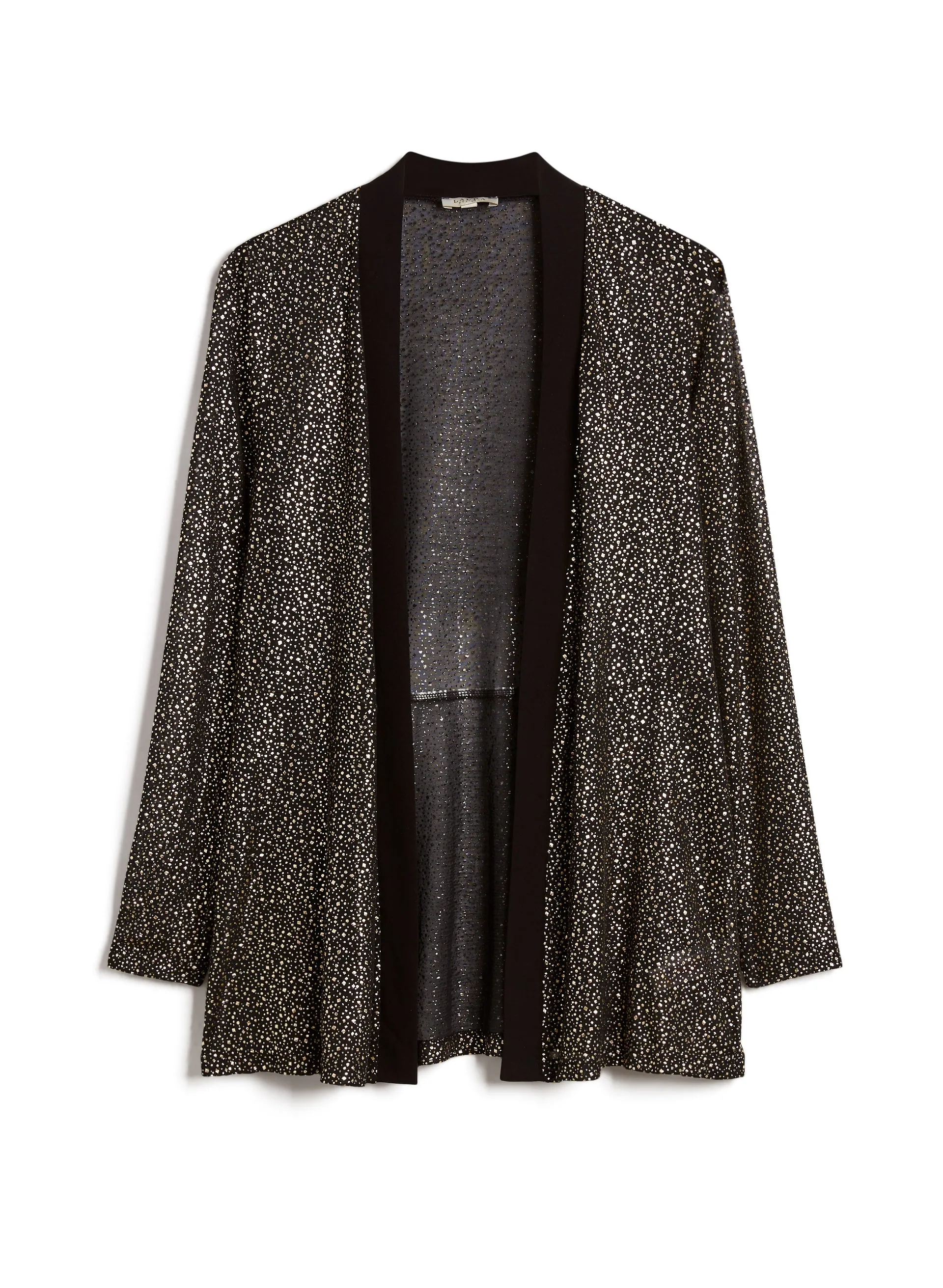 Metallic Detail Open Front Top sold by Laura product image thumbnail 5