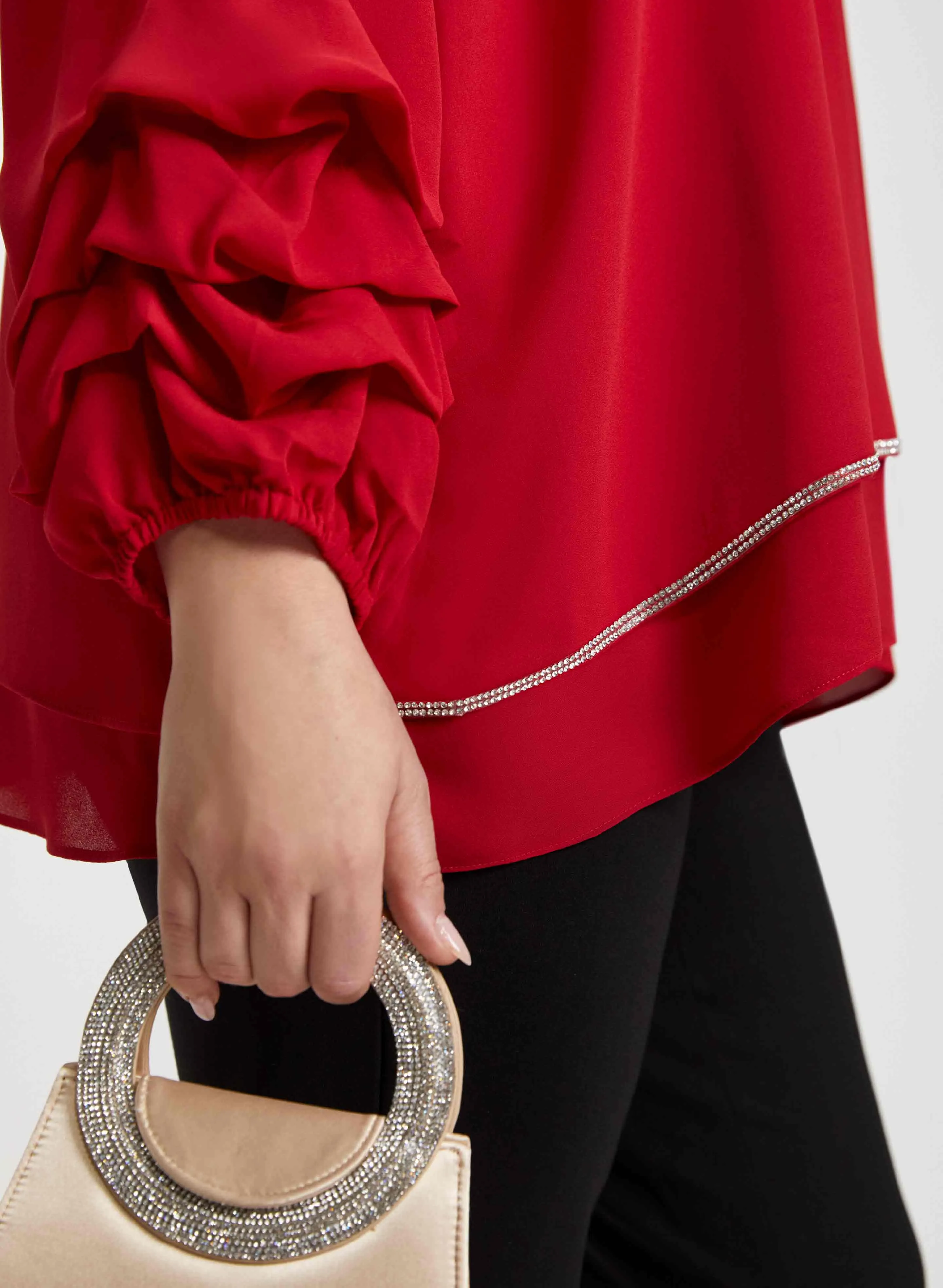 Tiered Sleeve Blouse sold by Laura product image thumbnail 5