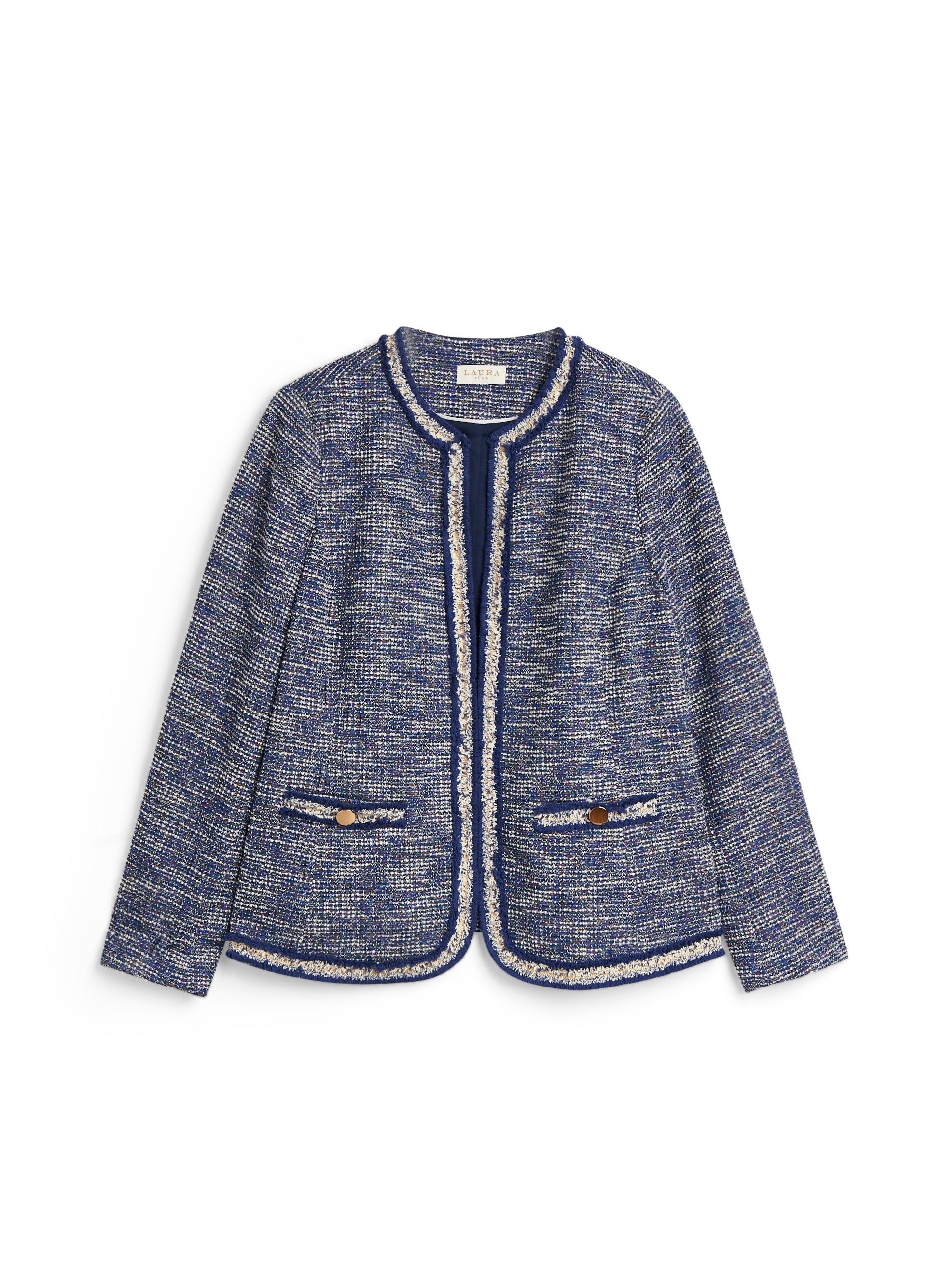 Contrast Trim Jacket sold by Laura product image thumbnail 5