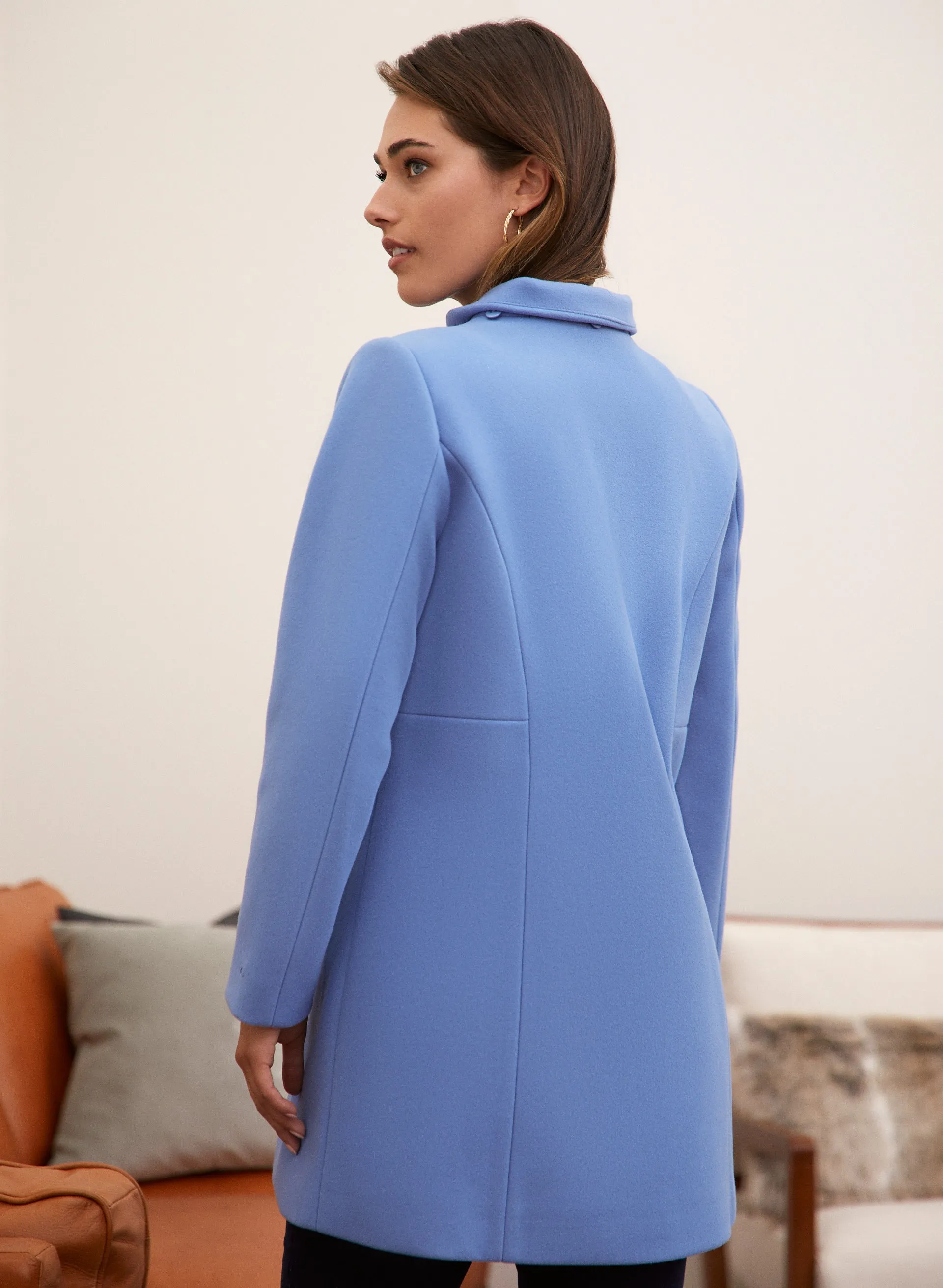 Stretch Wool Blend Coat sold by Laura product image thumbnail 2