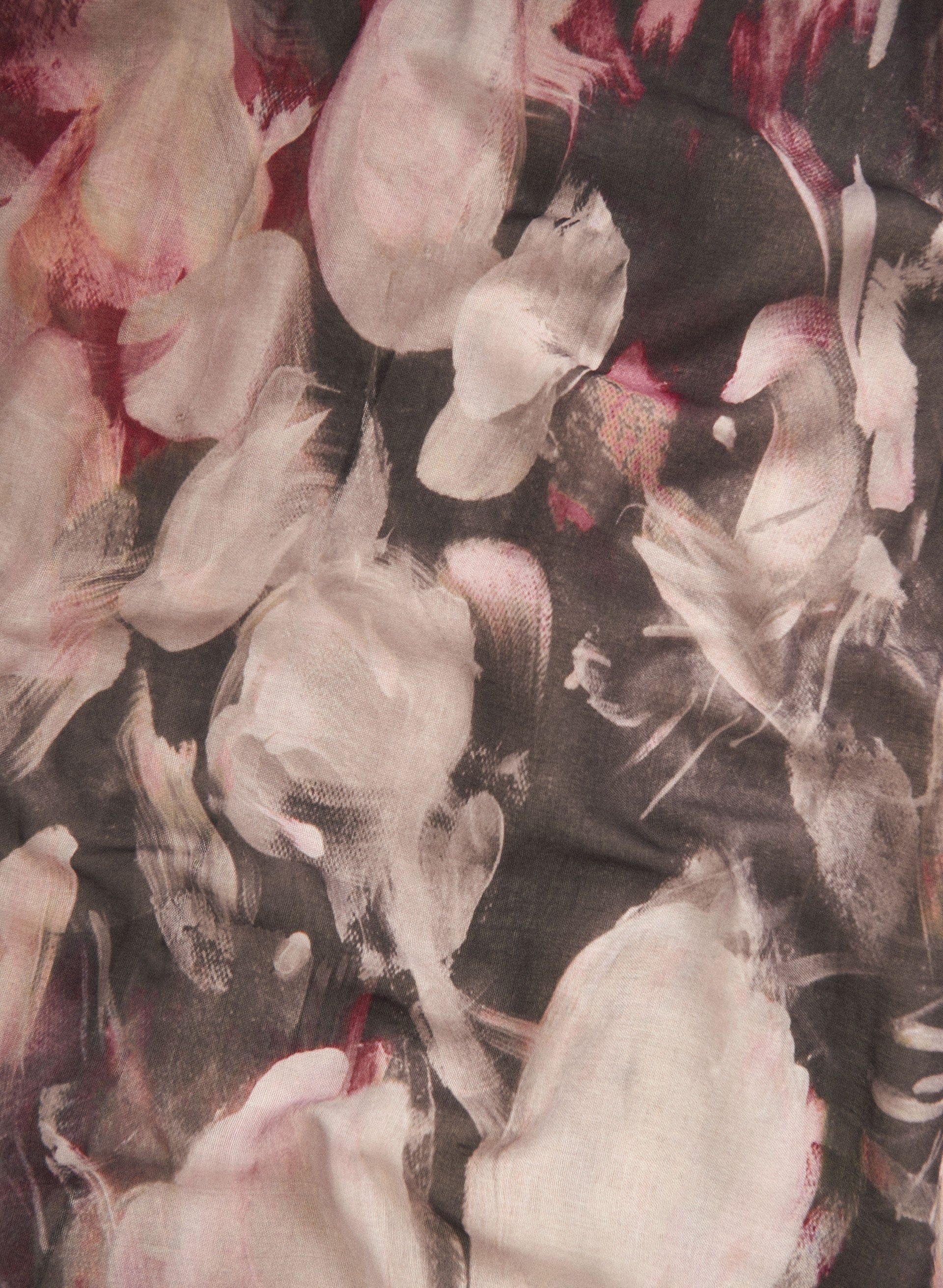 Abstract Floral Print Scarf sold by Laura product image thumbnail 2