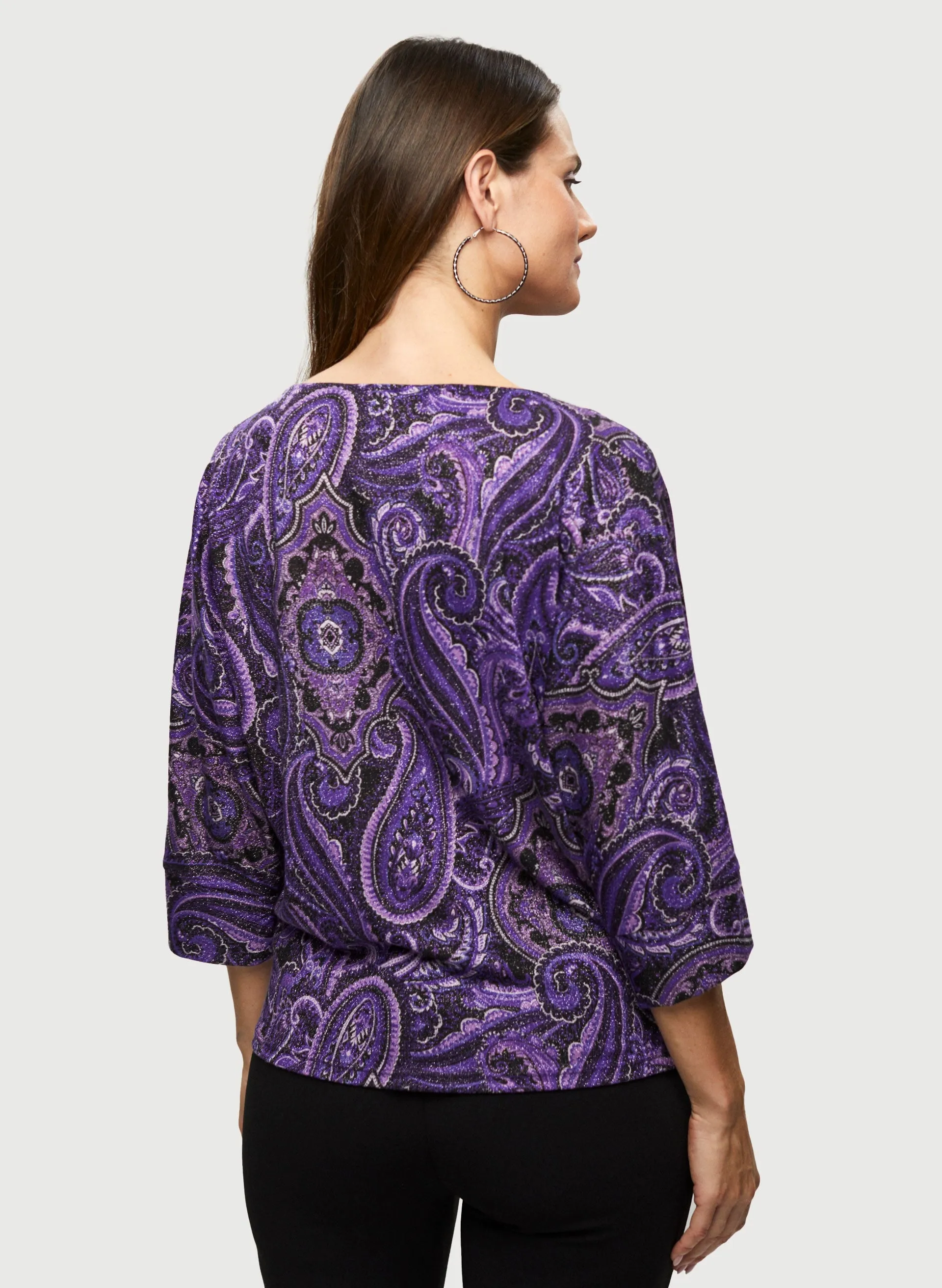 Paisley Print Top sold by Laura product image thumbnail 4