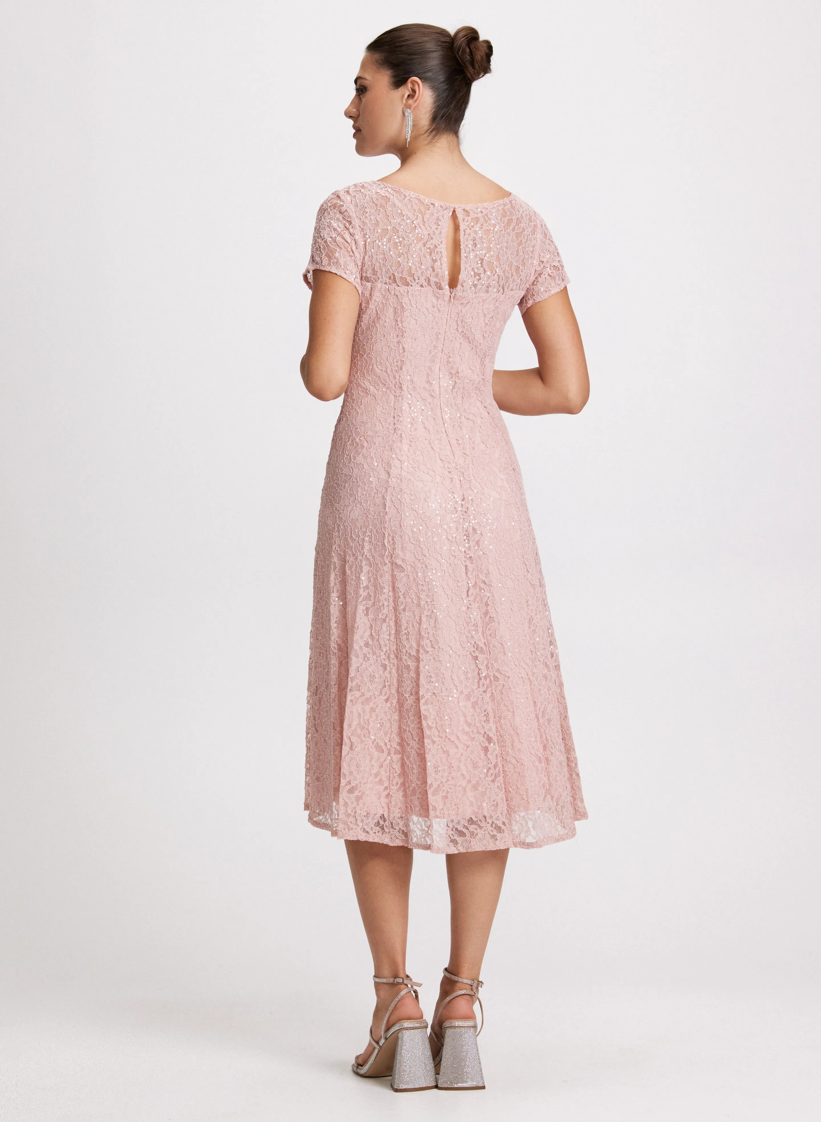 Sequin Lace Dress sold by Laura product image thumbnail 2