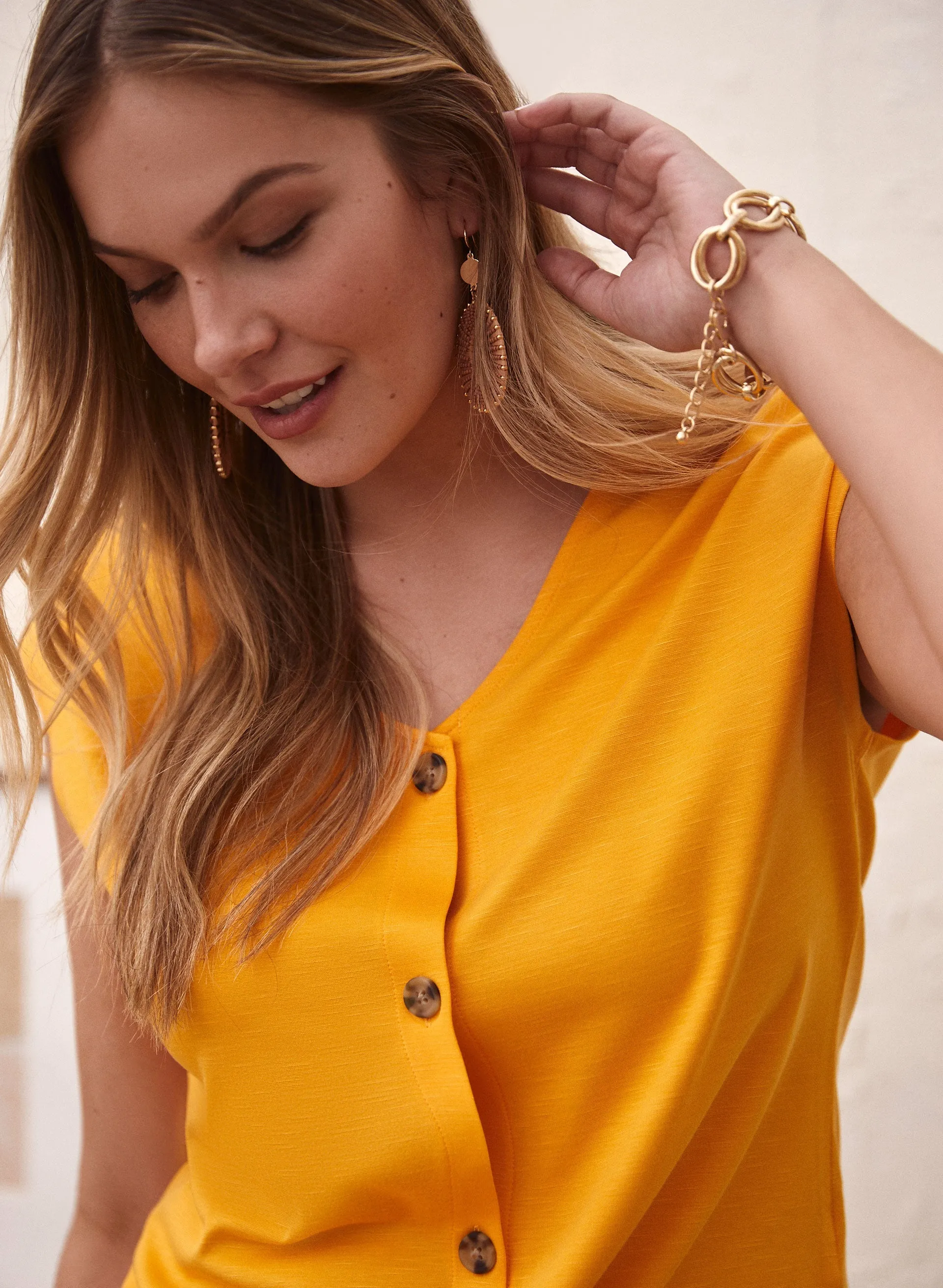 Front Tie Tee sold by Laura product image thumbnail 2