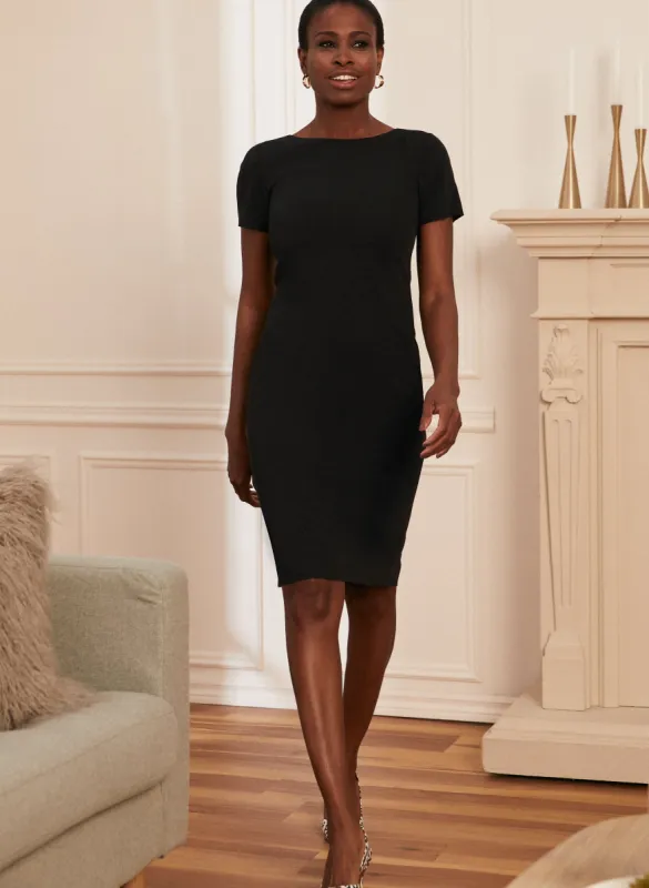 Separate Ways - Short Sleeve Day Dress sold by Laura